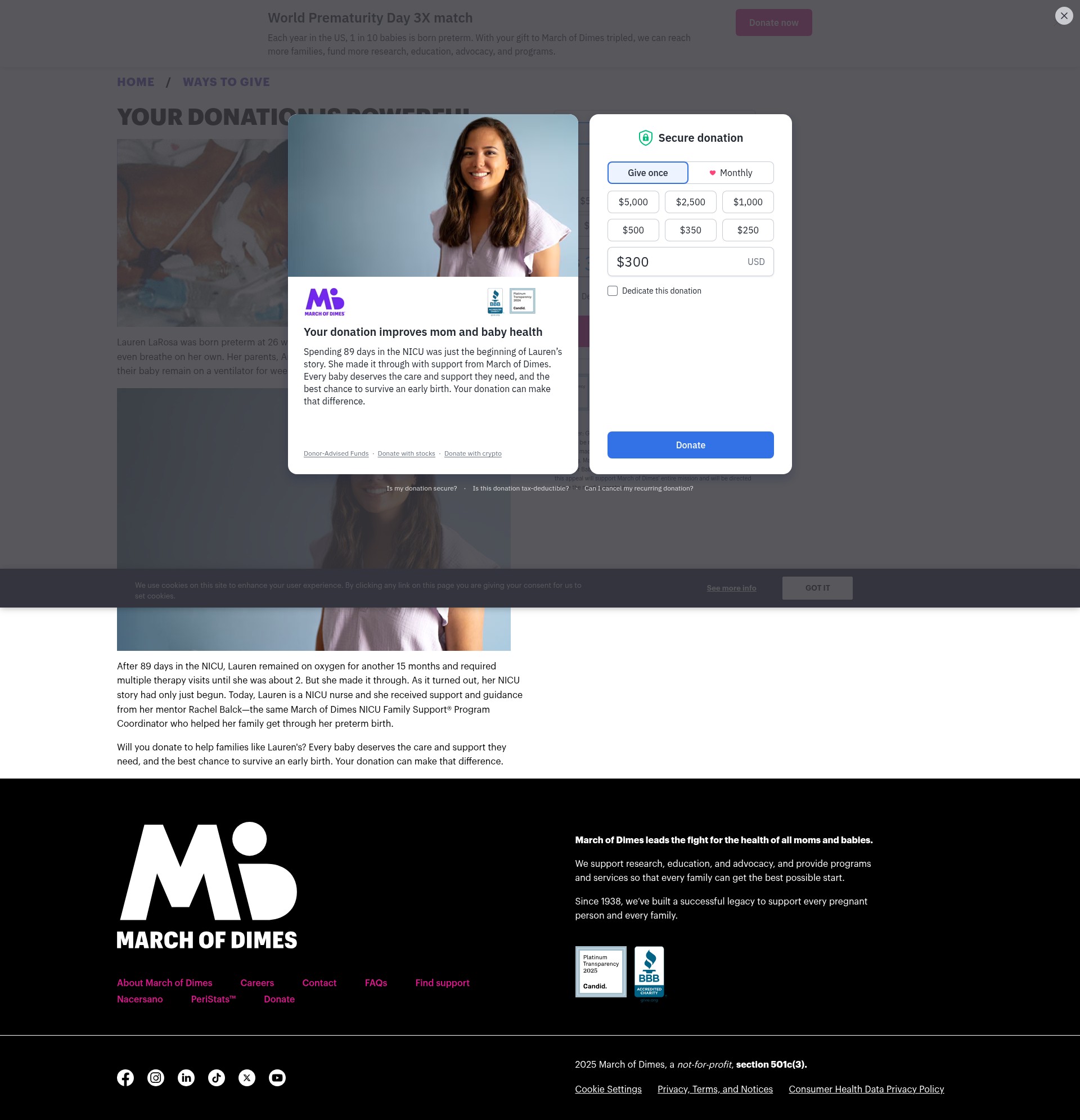 Landing Page
