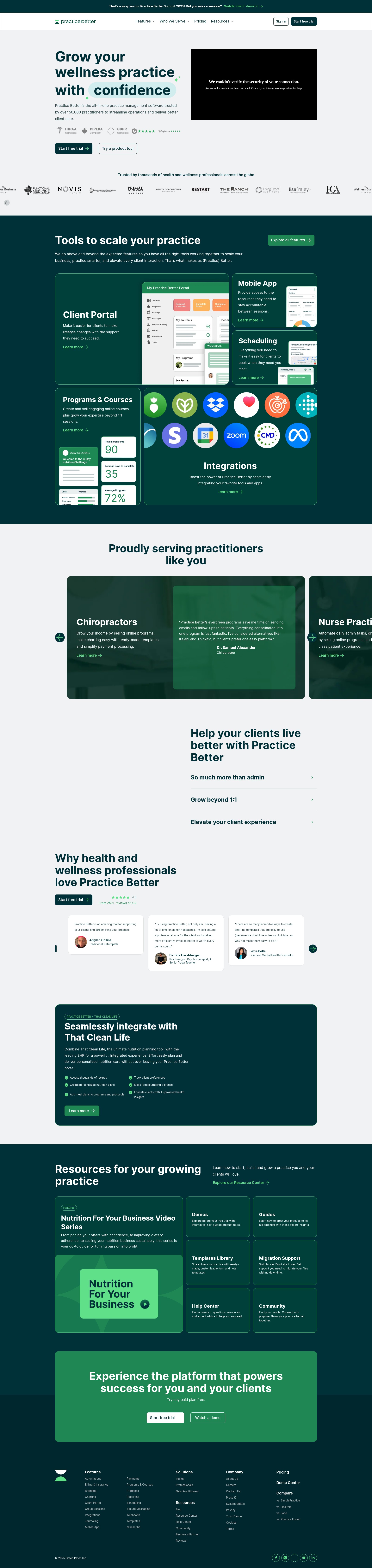 Landing Page