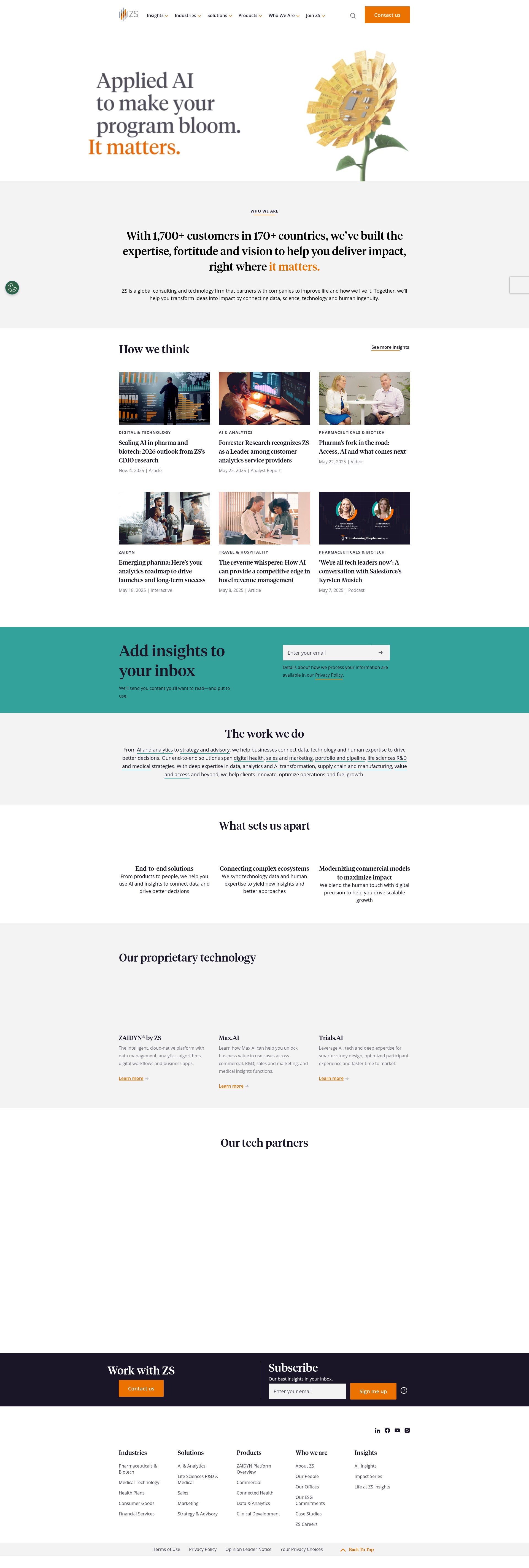 Landing Page