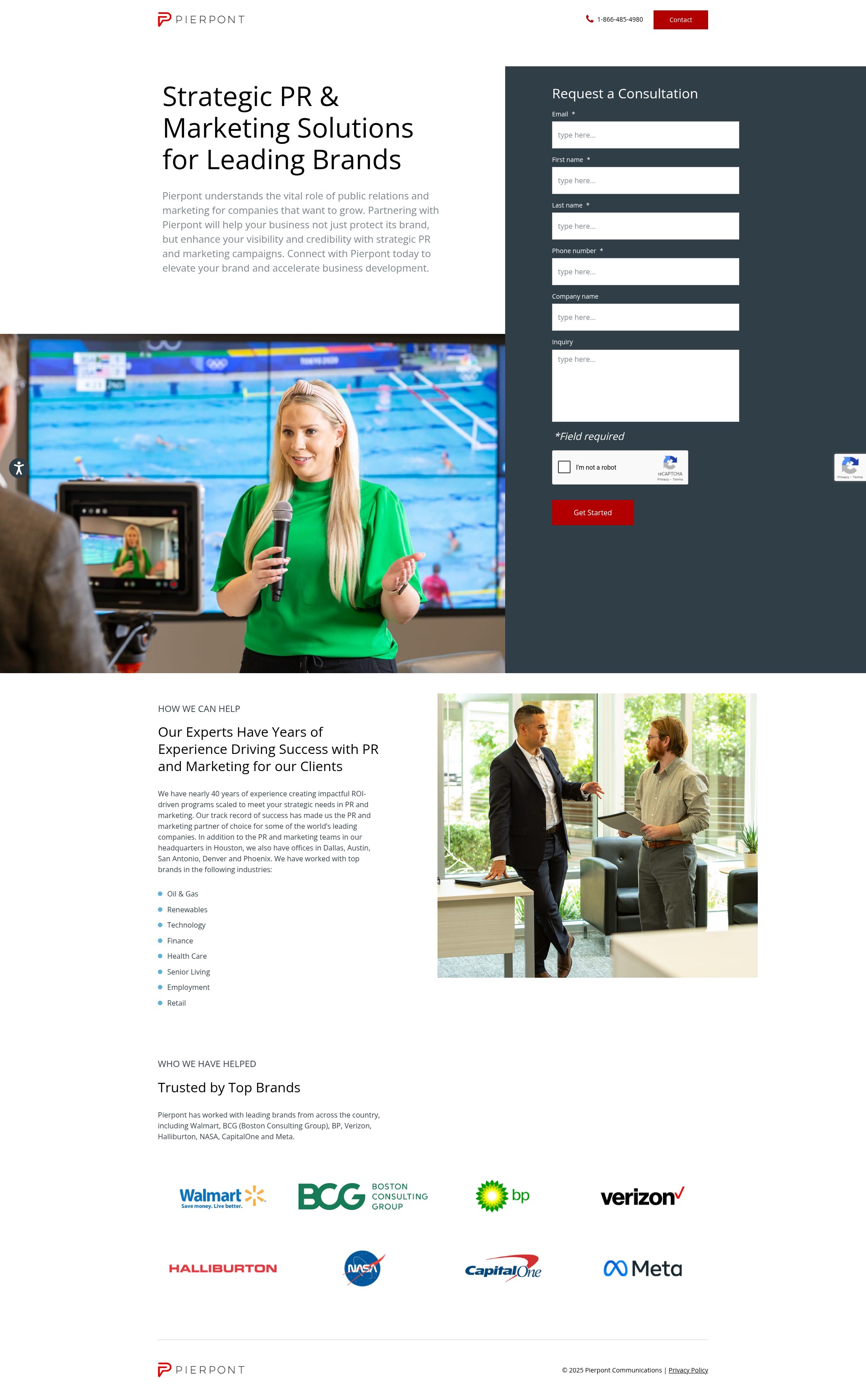 Landing Page