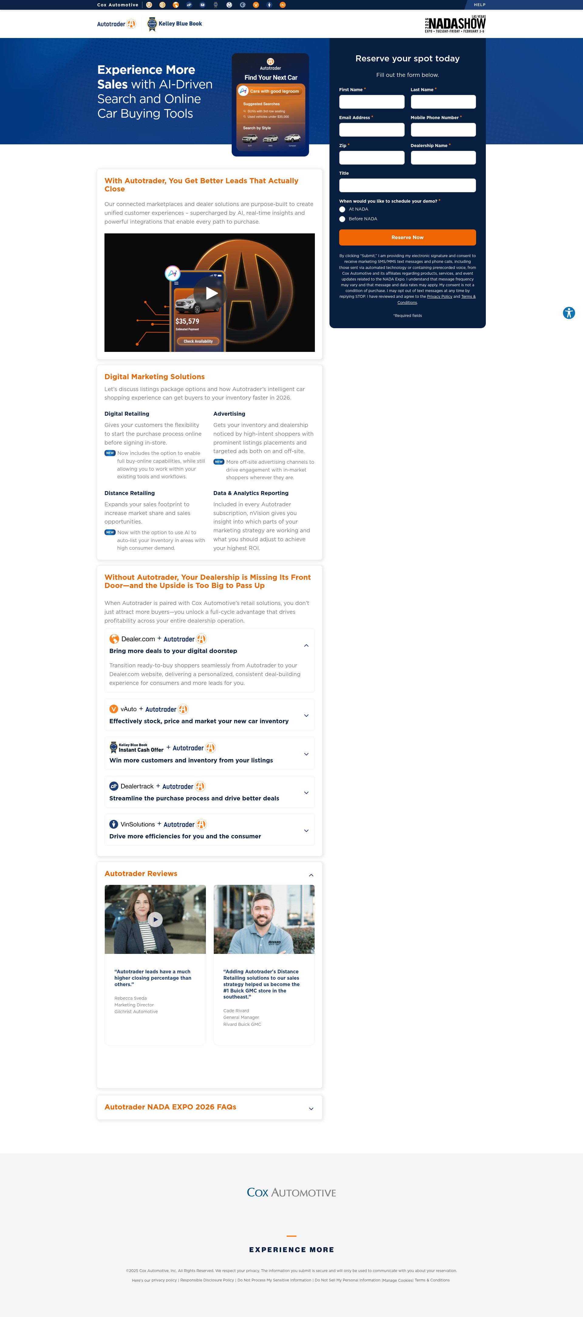 Landing Page