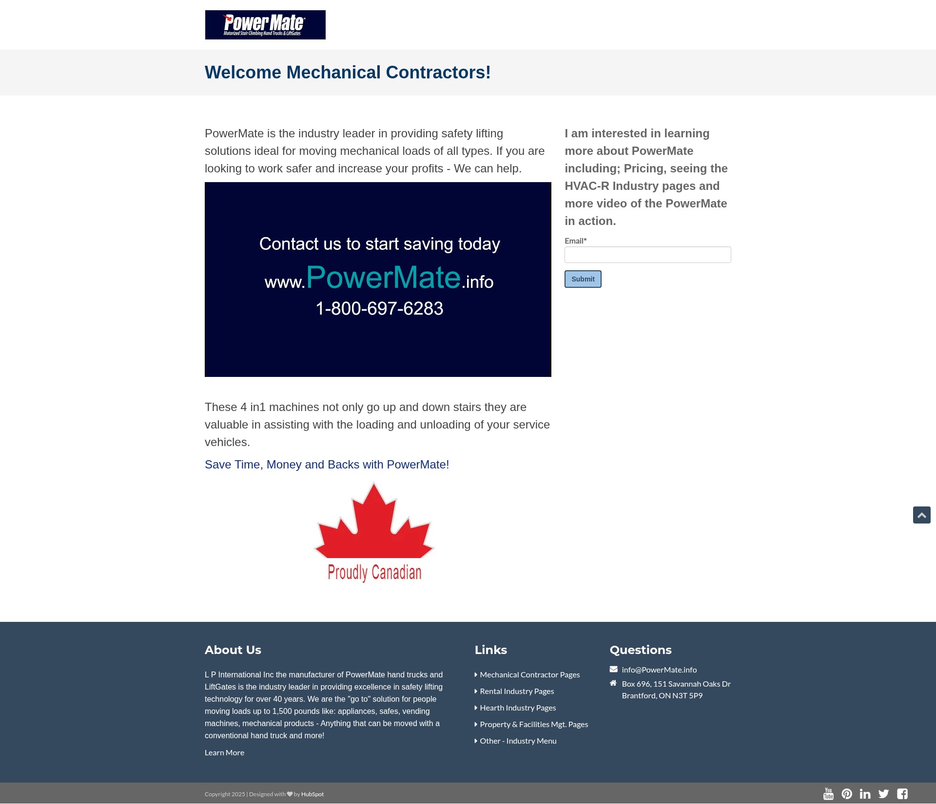 Landing Page
