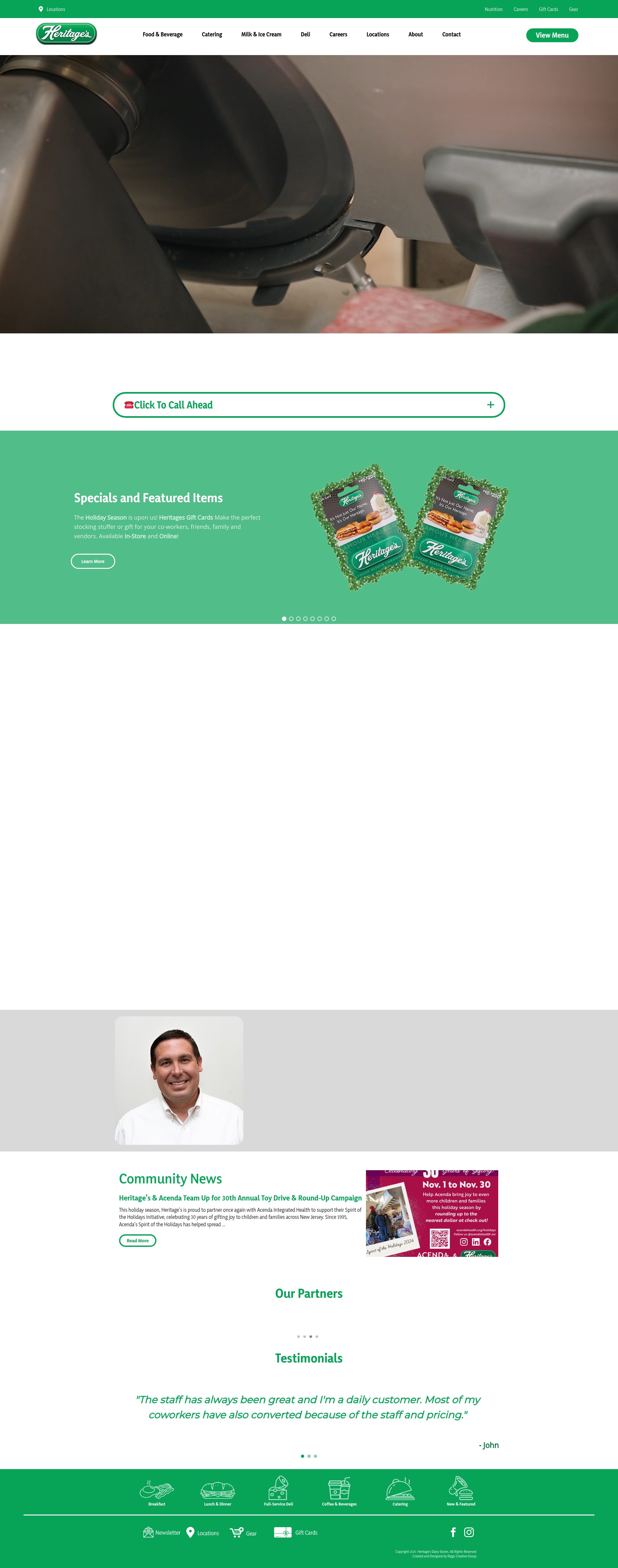 Landing Page