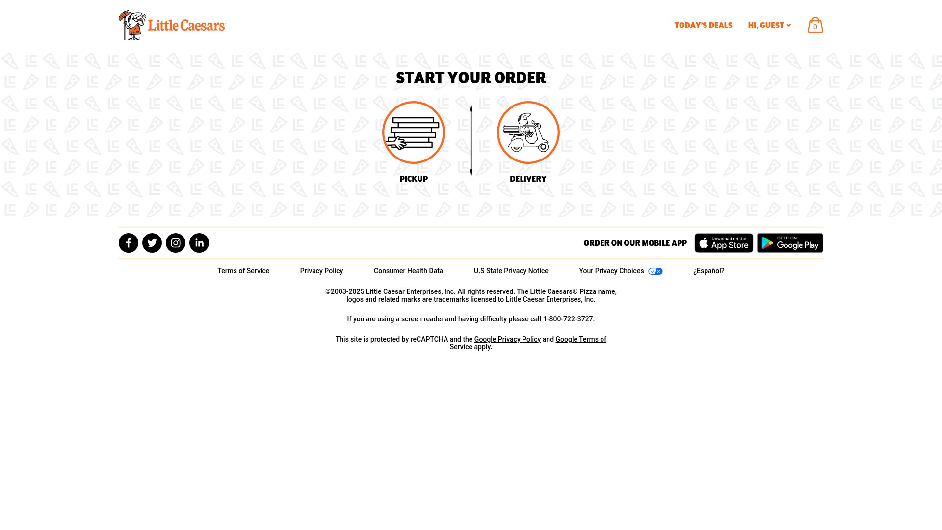 Landing Page