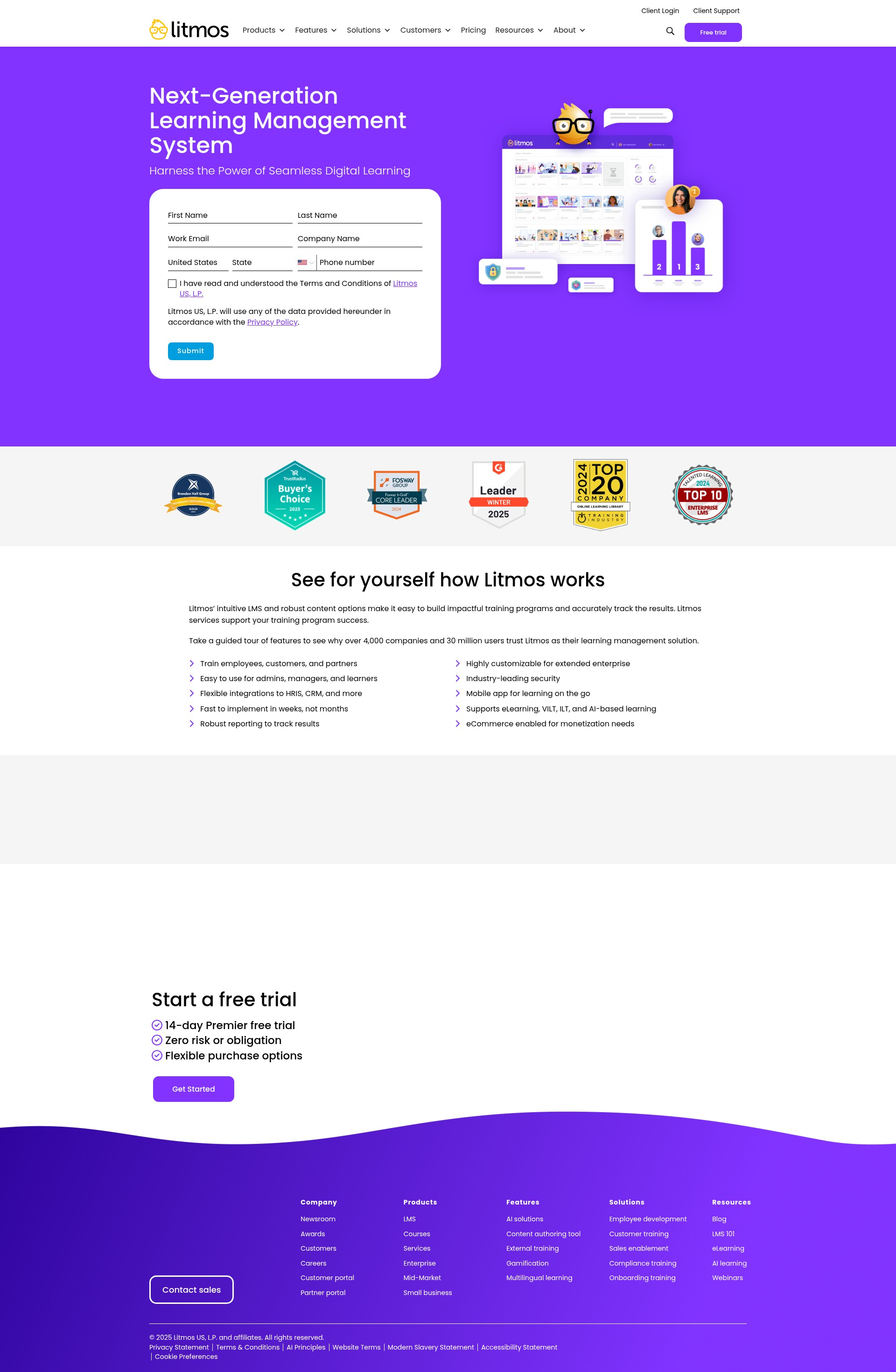 Landing Page