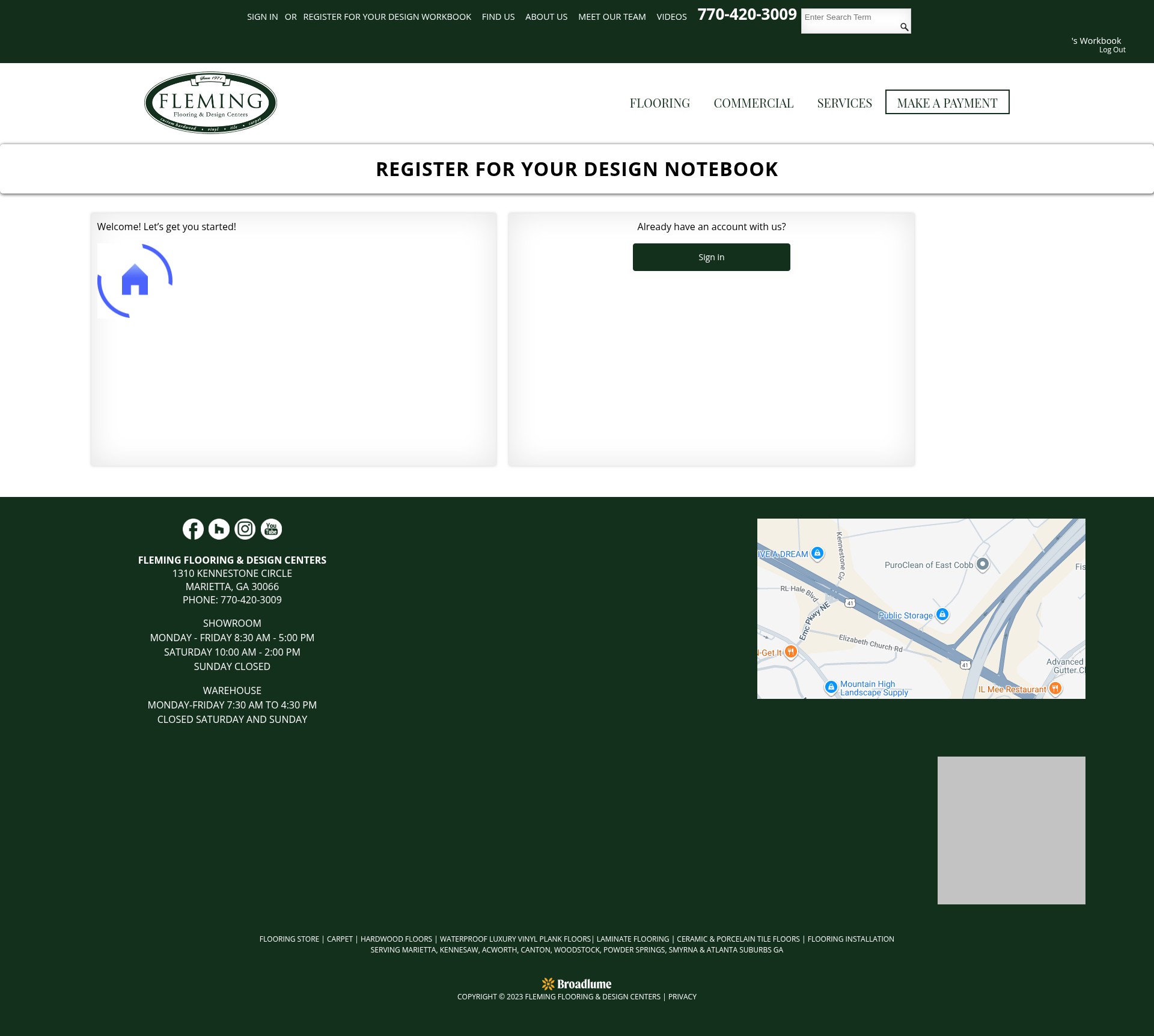 Landing Page