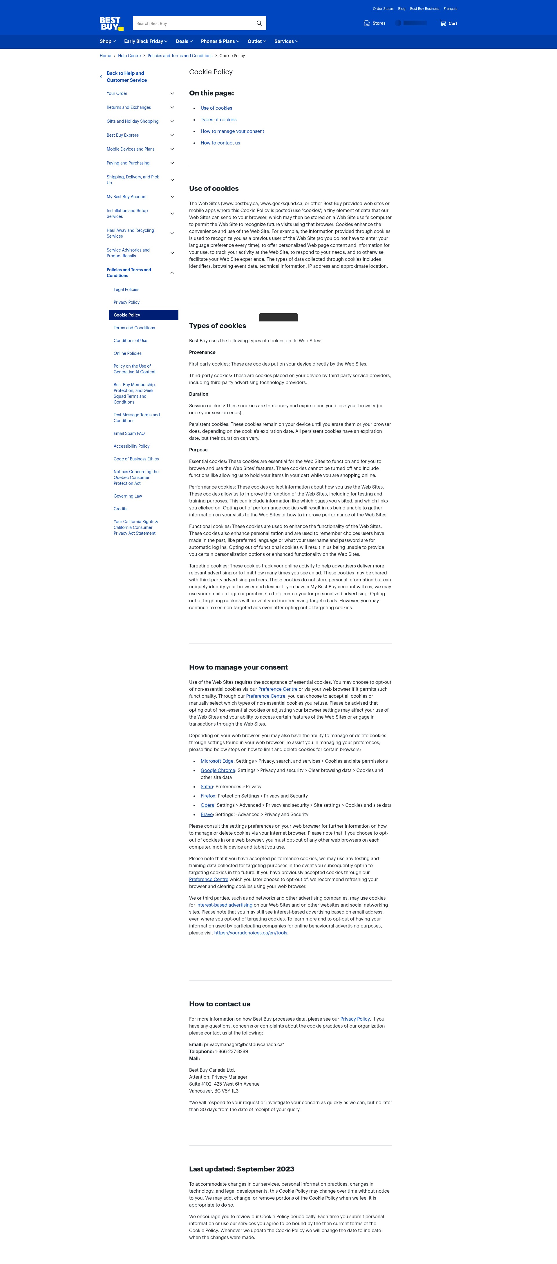 Landing Page