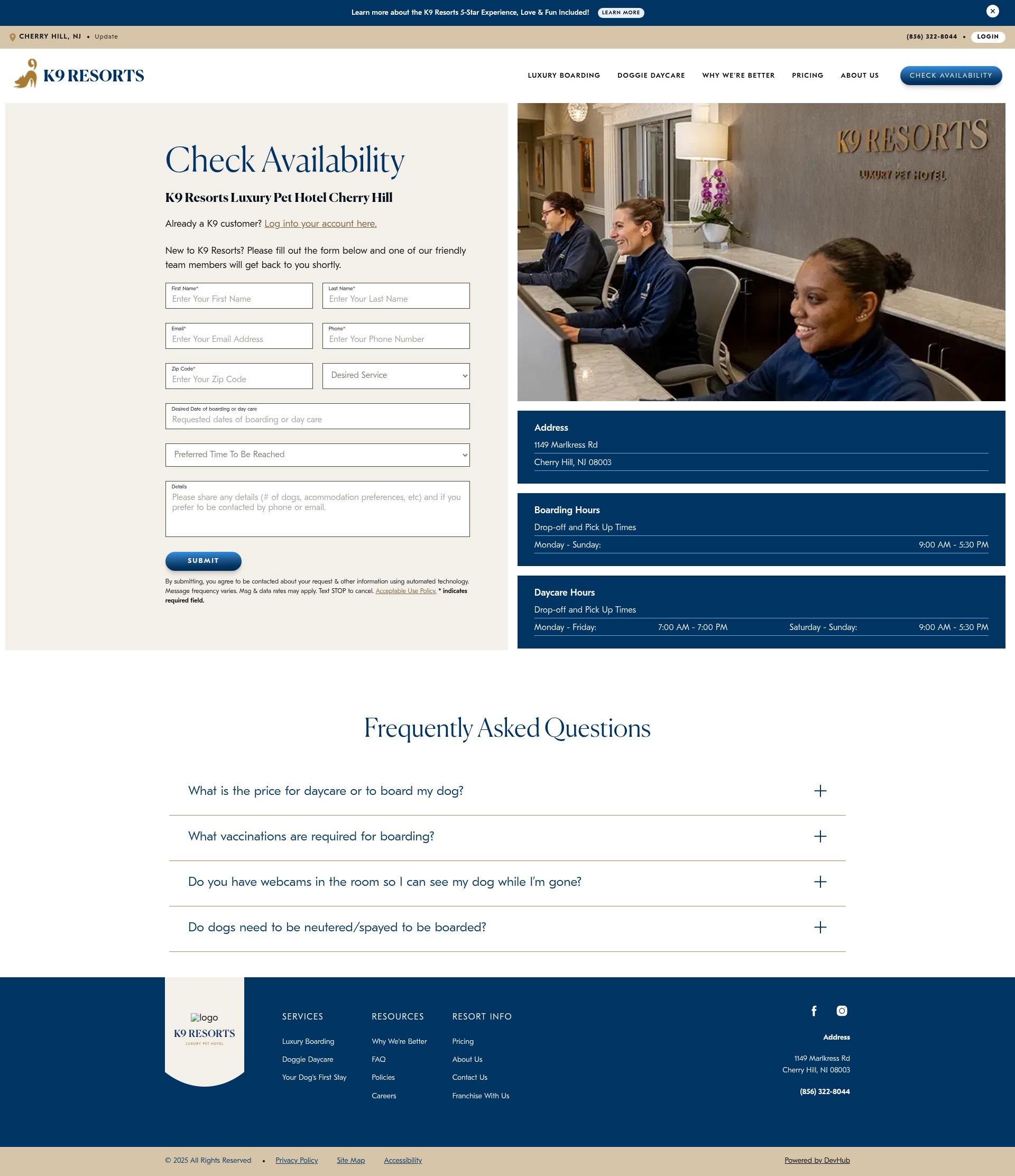 Landing Page