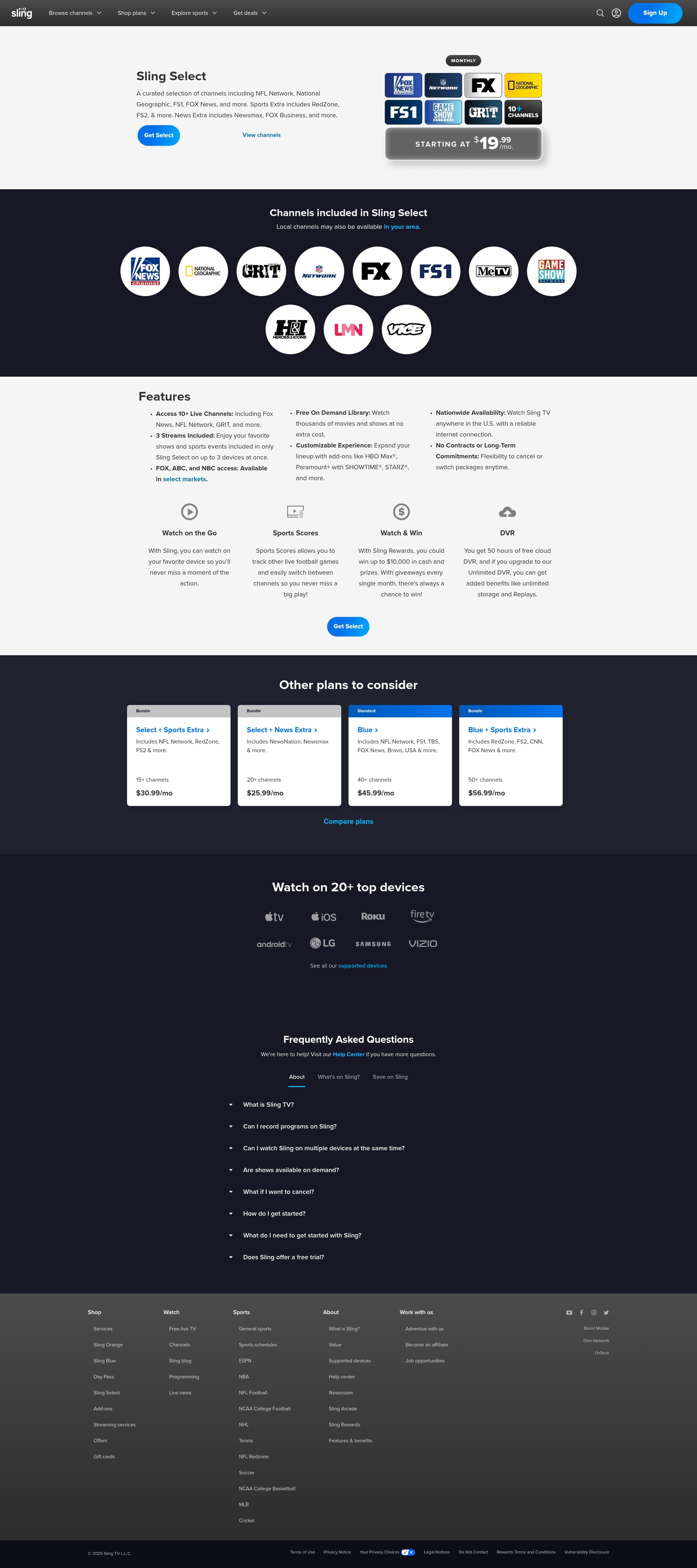Landing Page