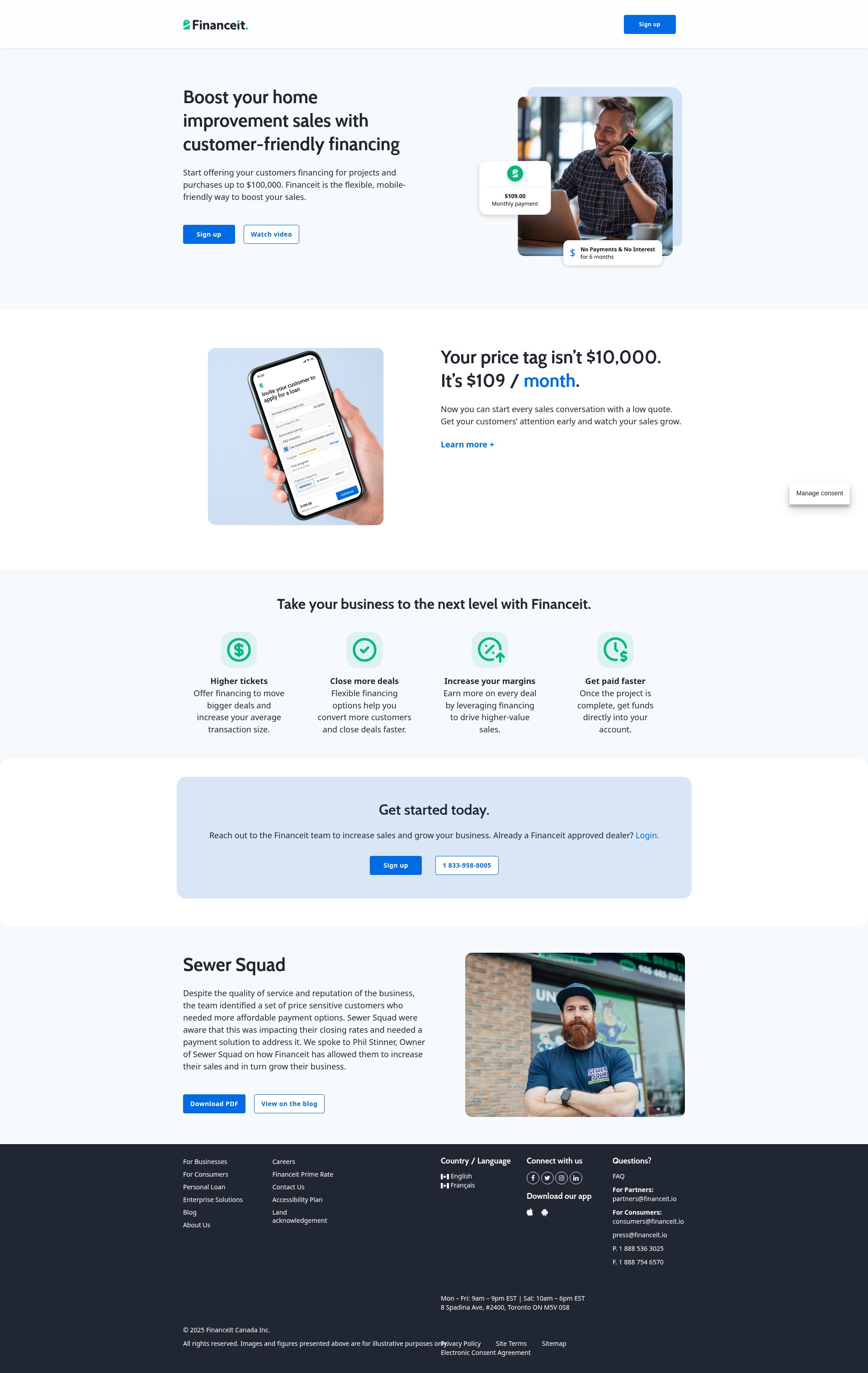 Landing Page