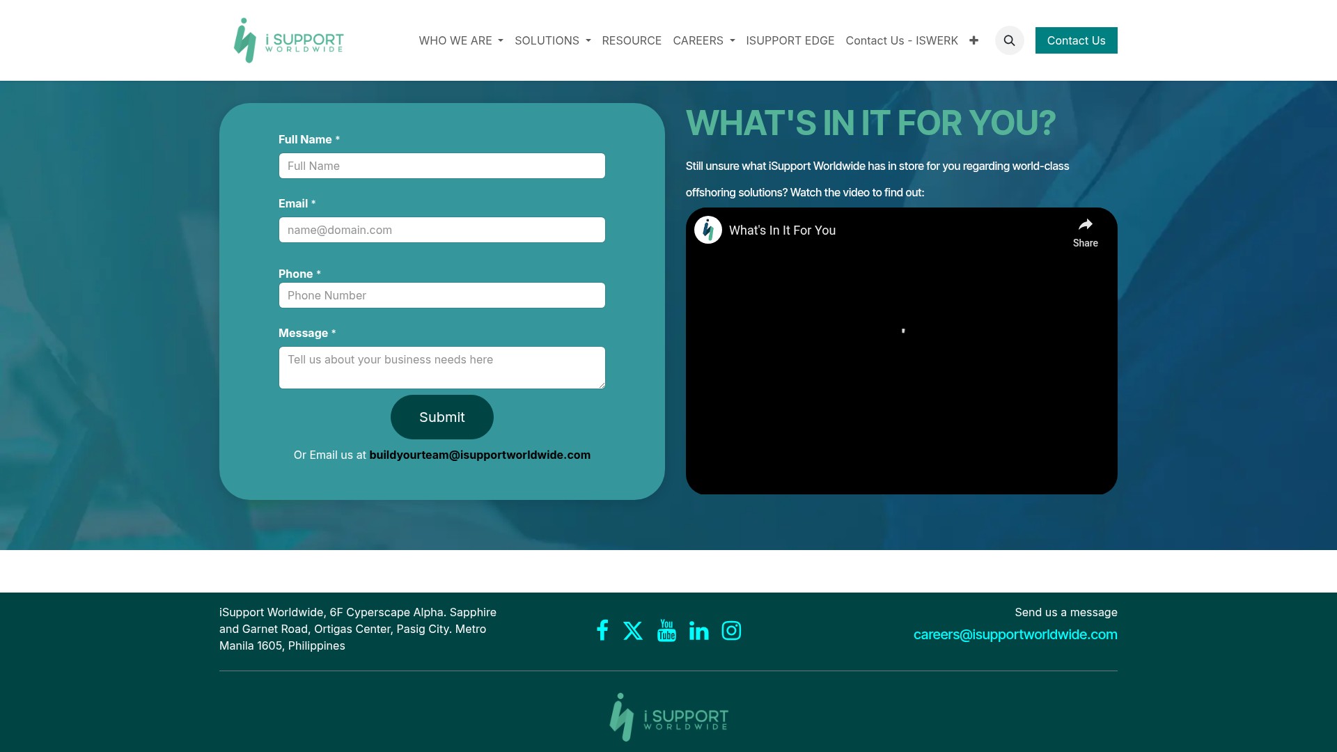 Landing Page