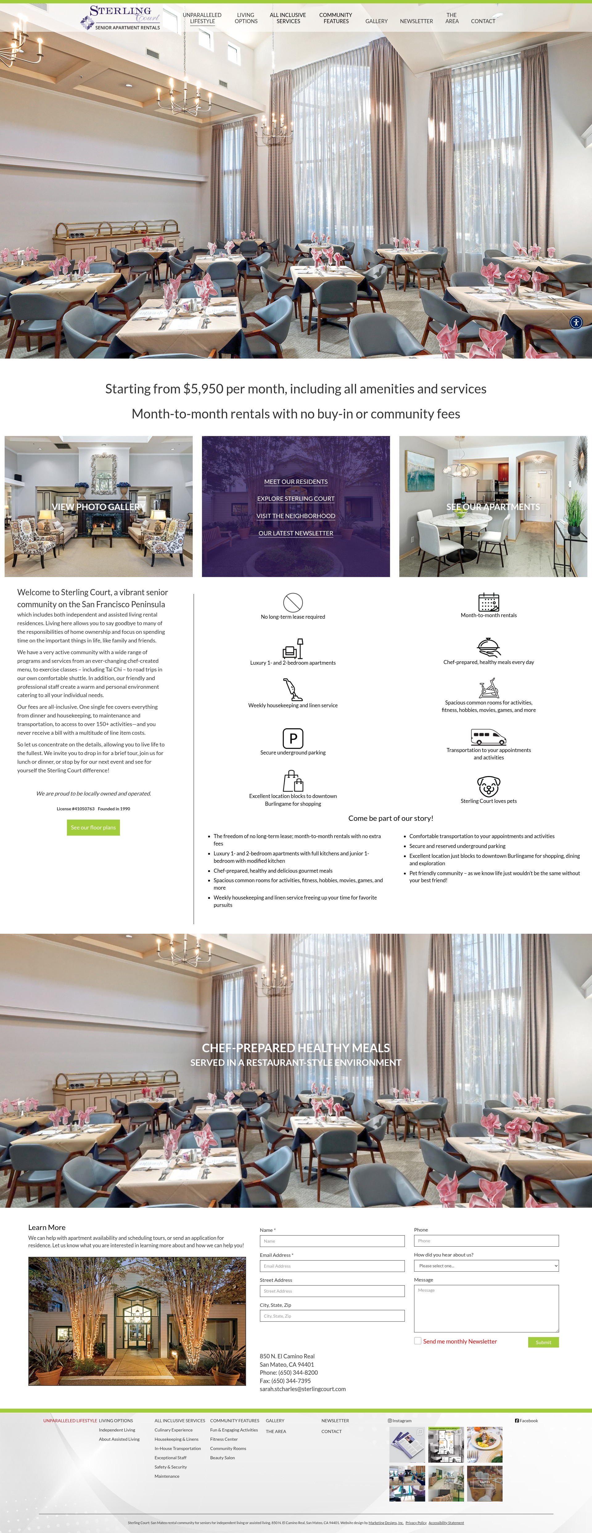 Landing Page
