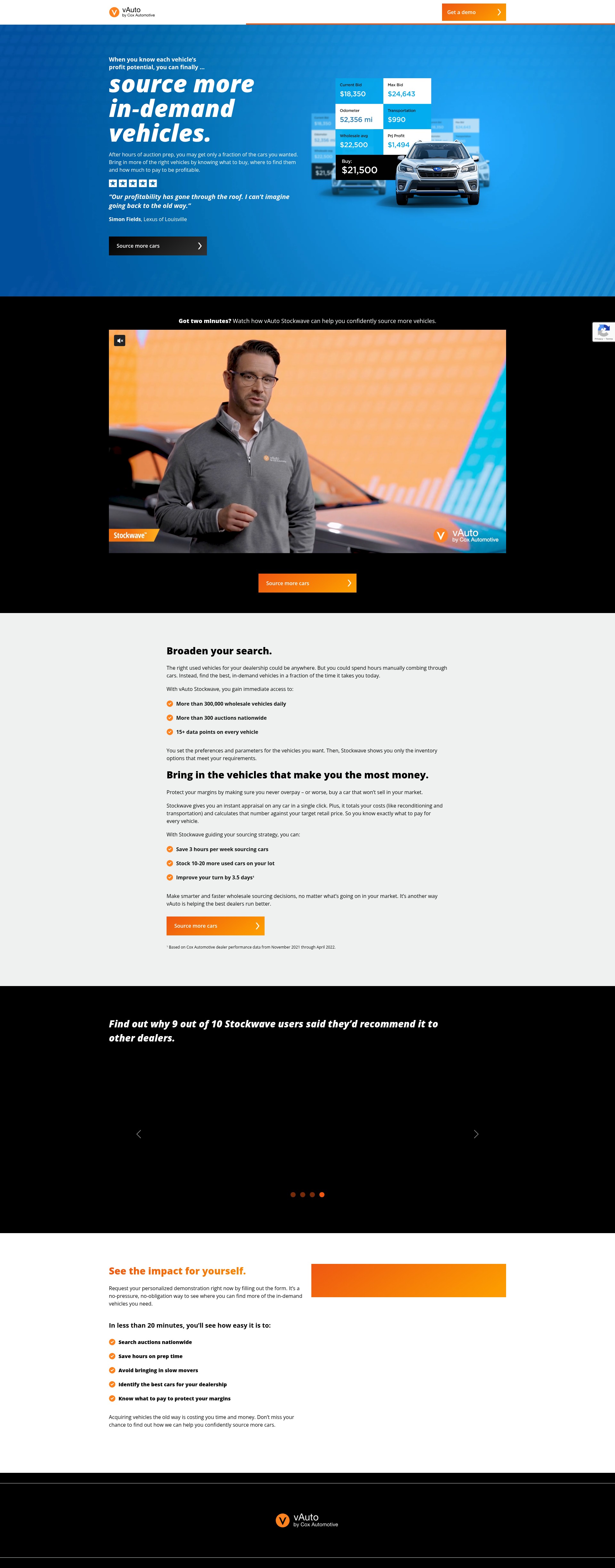 Landing Page