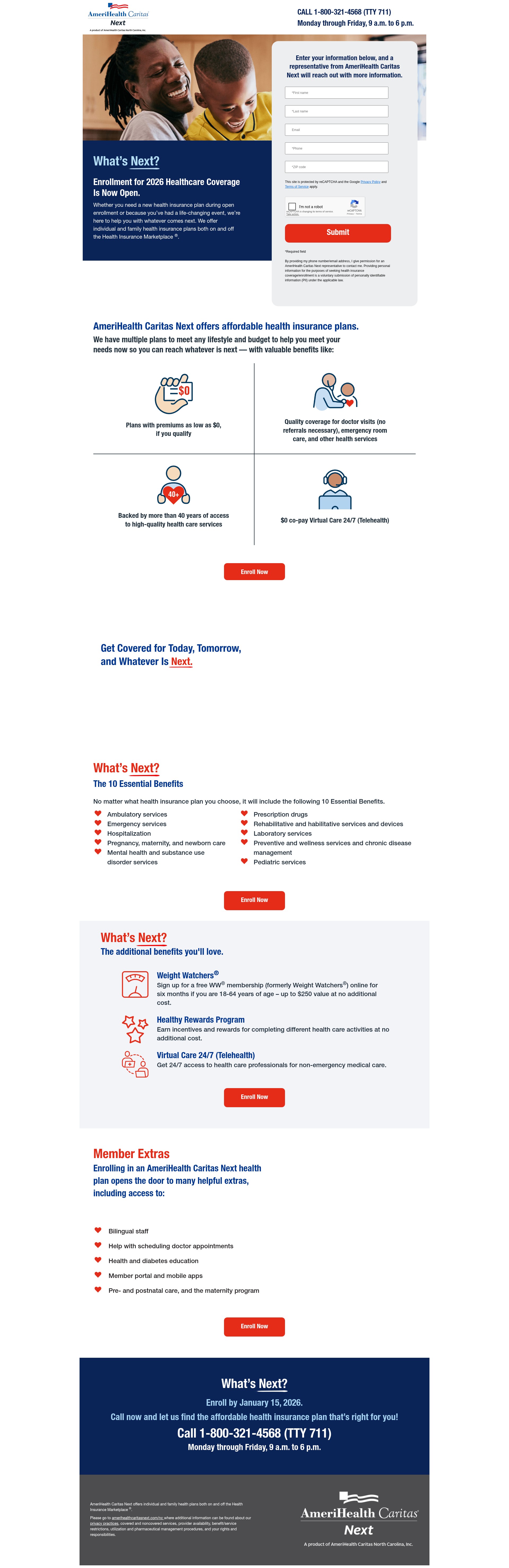 Landing Page
