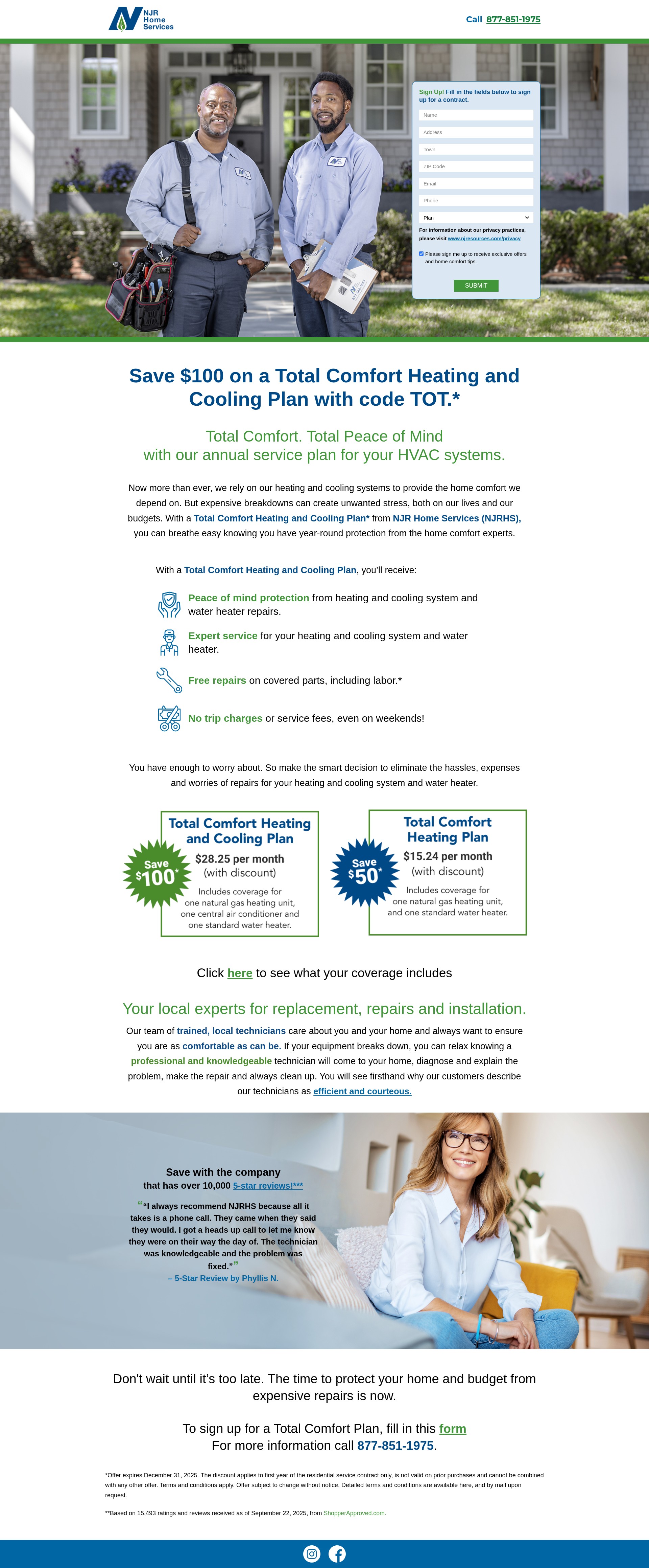 Landing Page