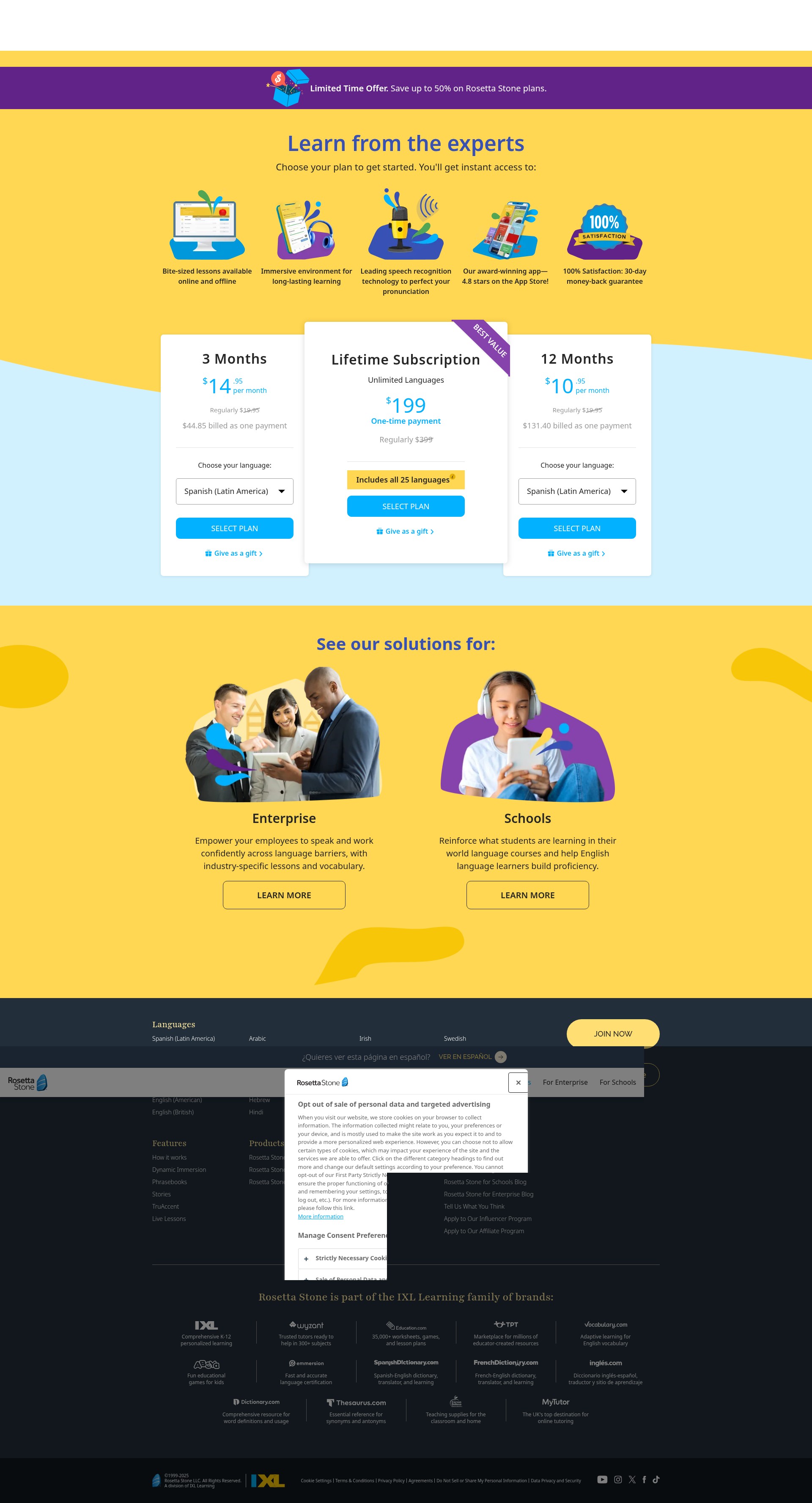 Landing Page