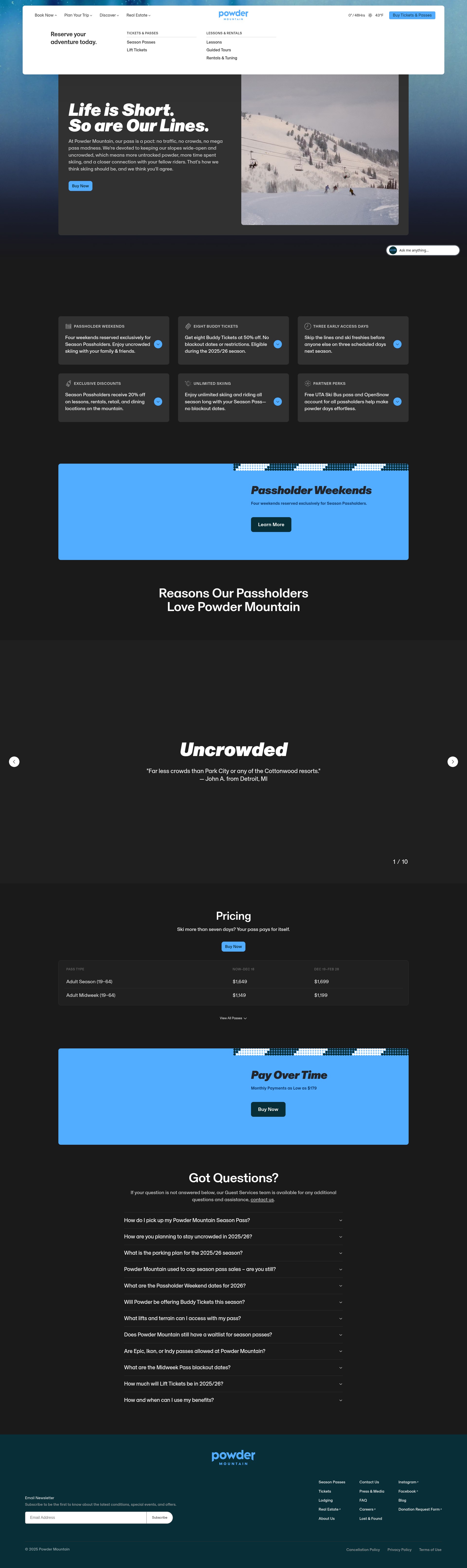 Landing Page
