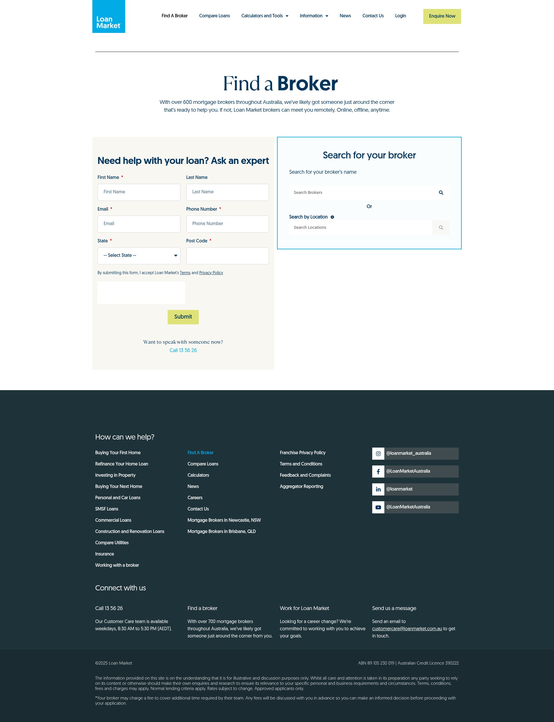 Landing Page