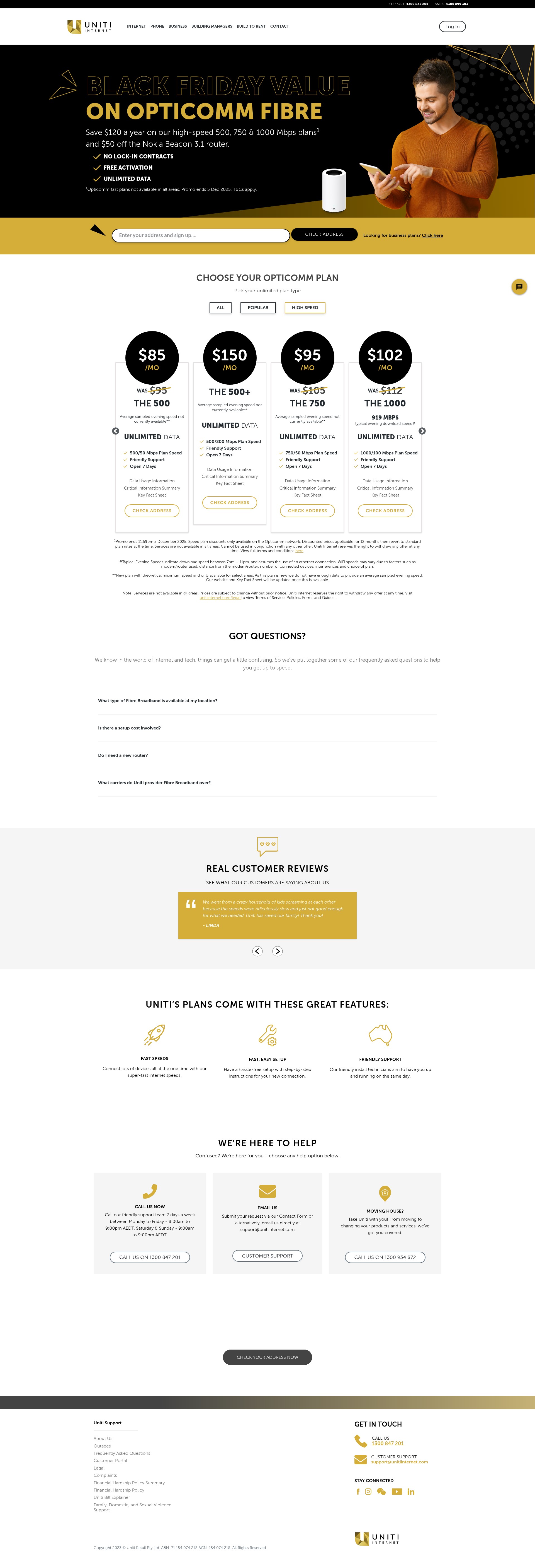 Landing Page