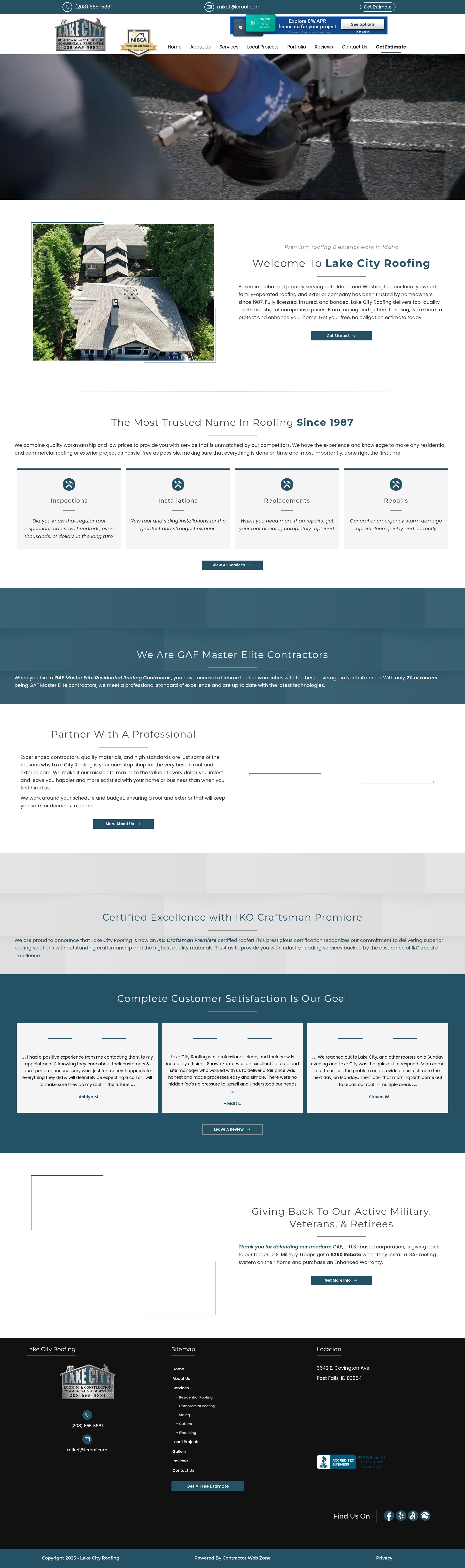 Landing Page