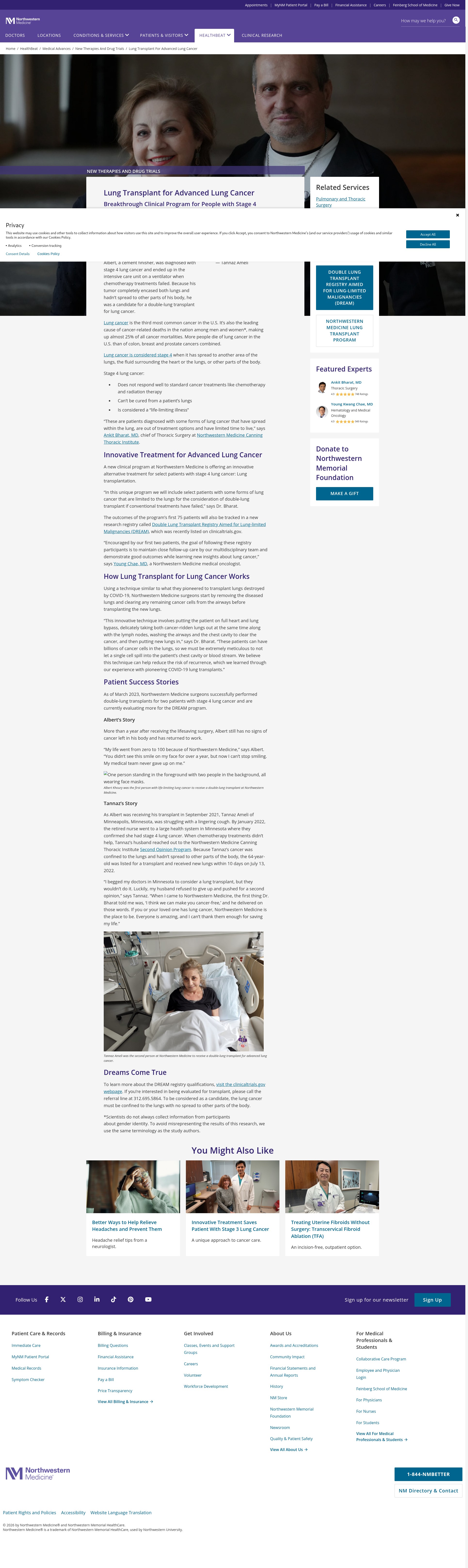Landing Page