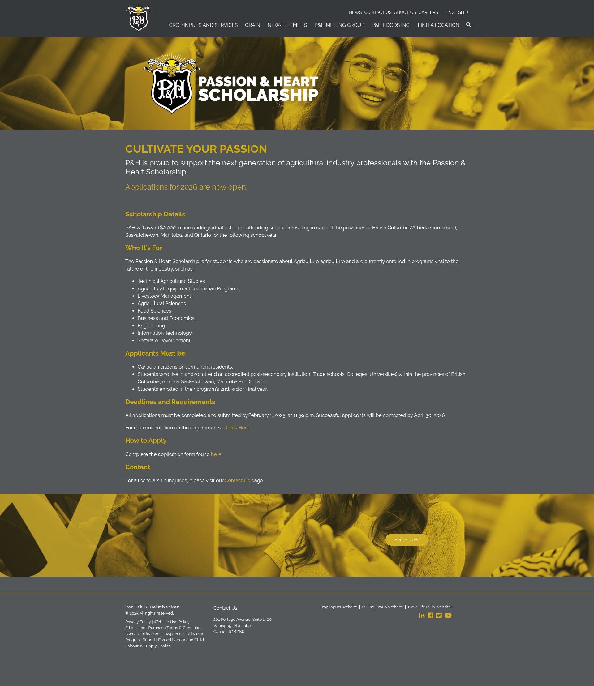 Landing Page