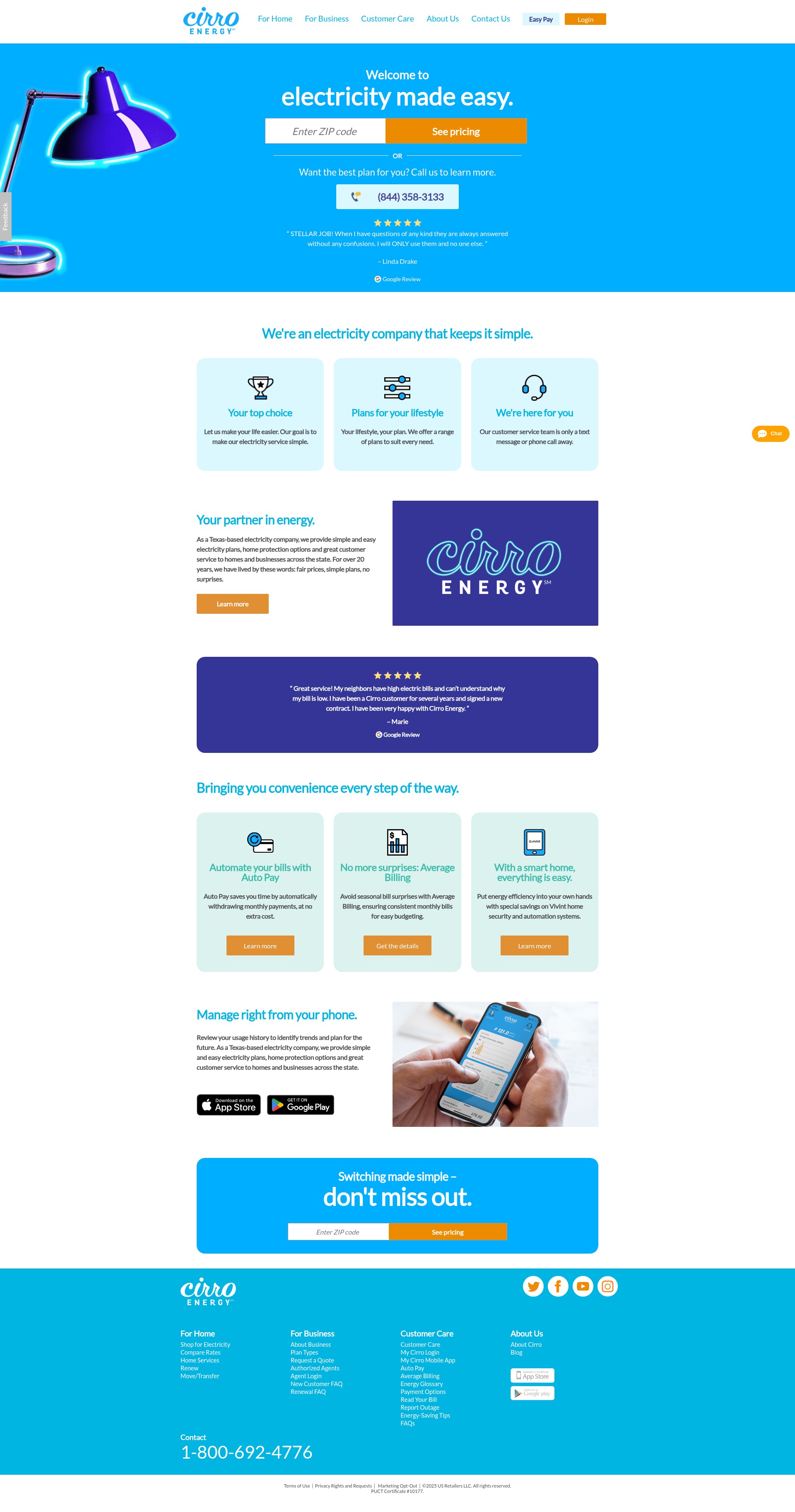 Landing Page