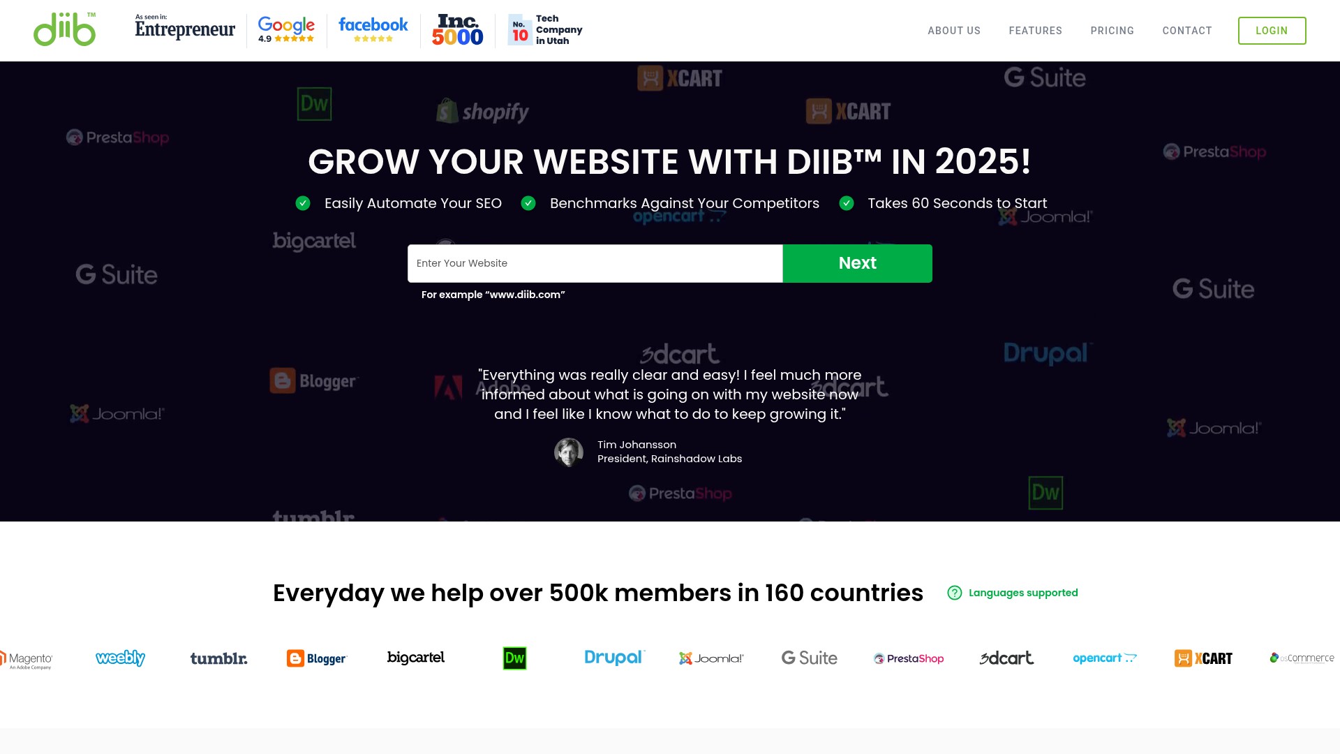 Landing Page