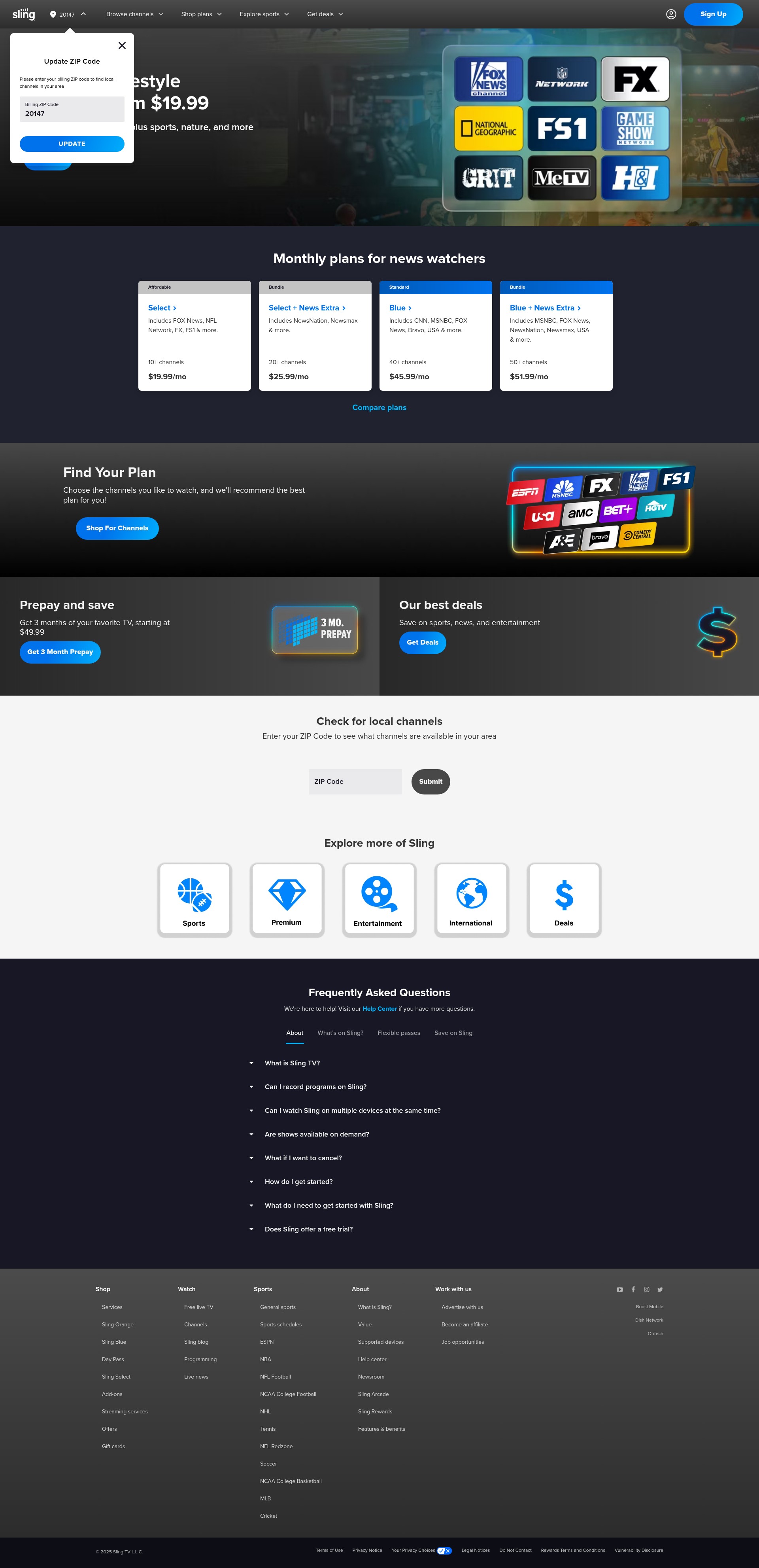 Landing Page
