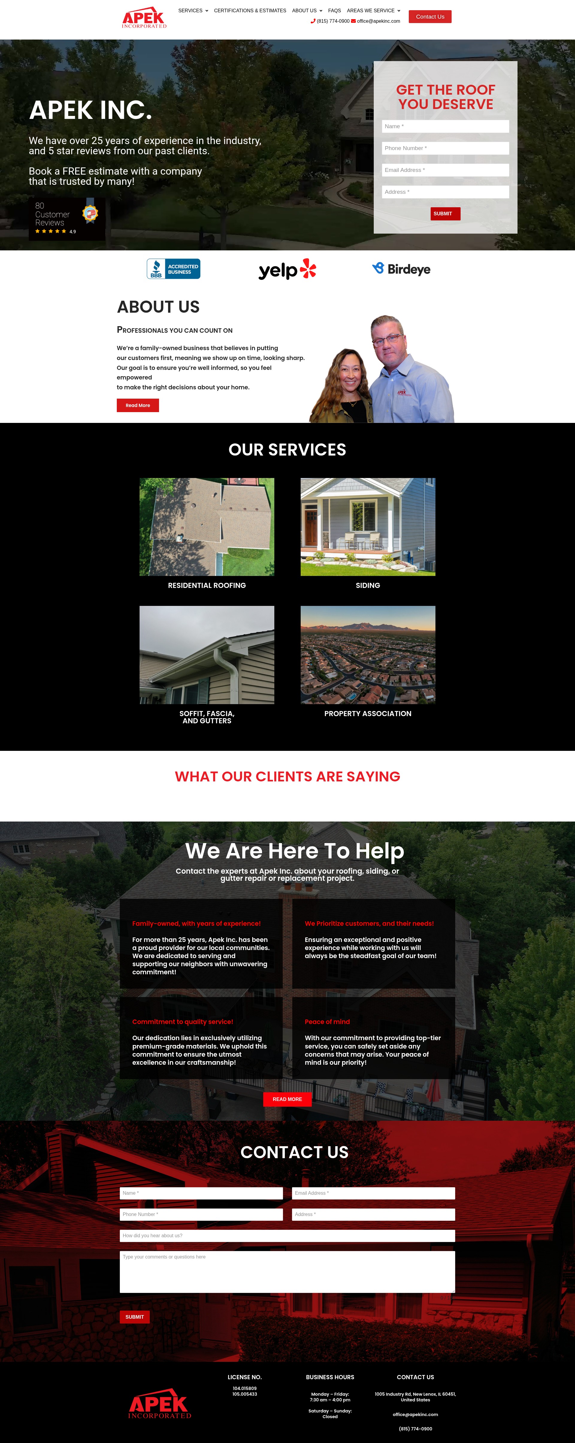 Landing Page