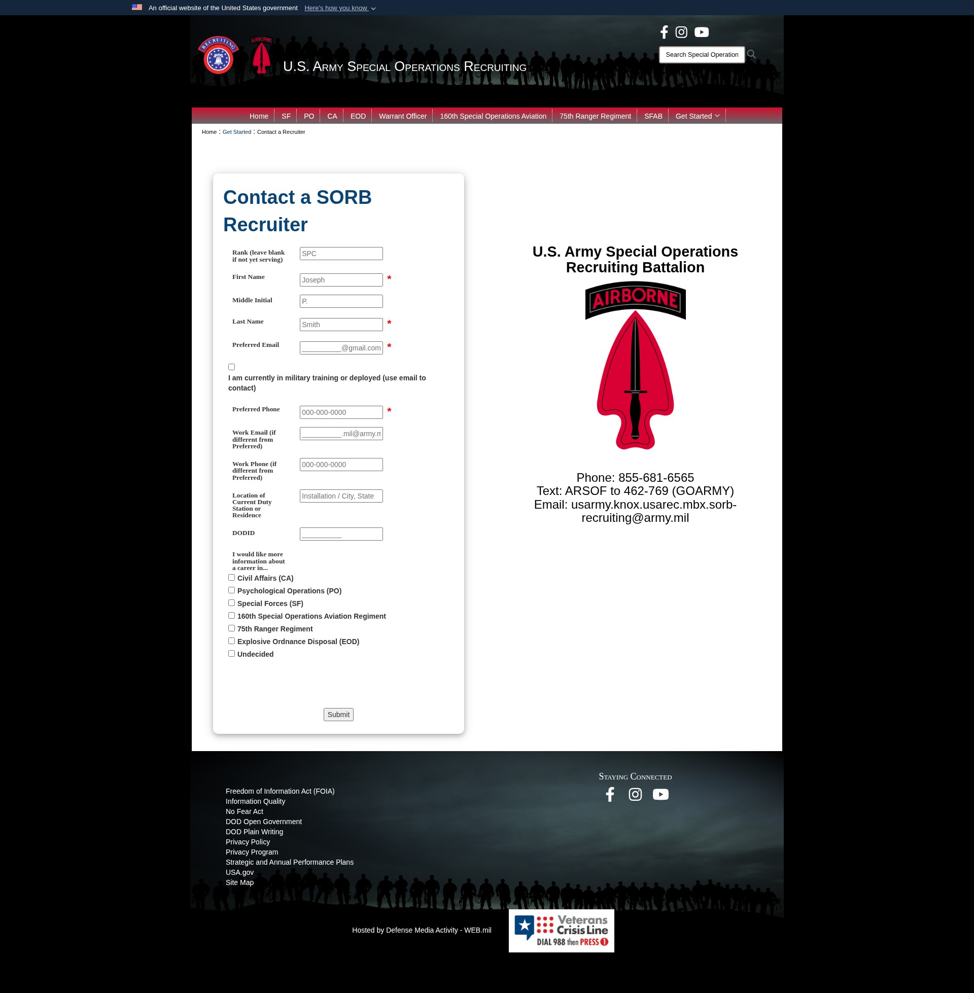 Landing Page