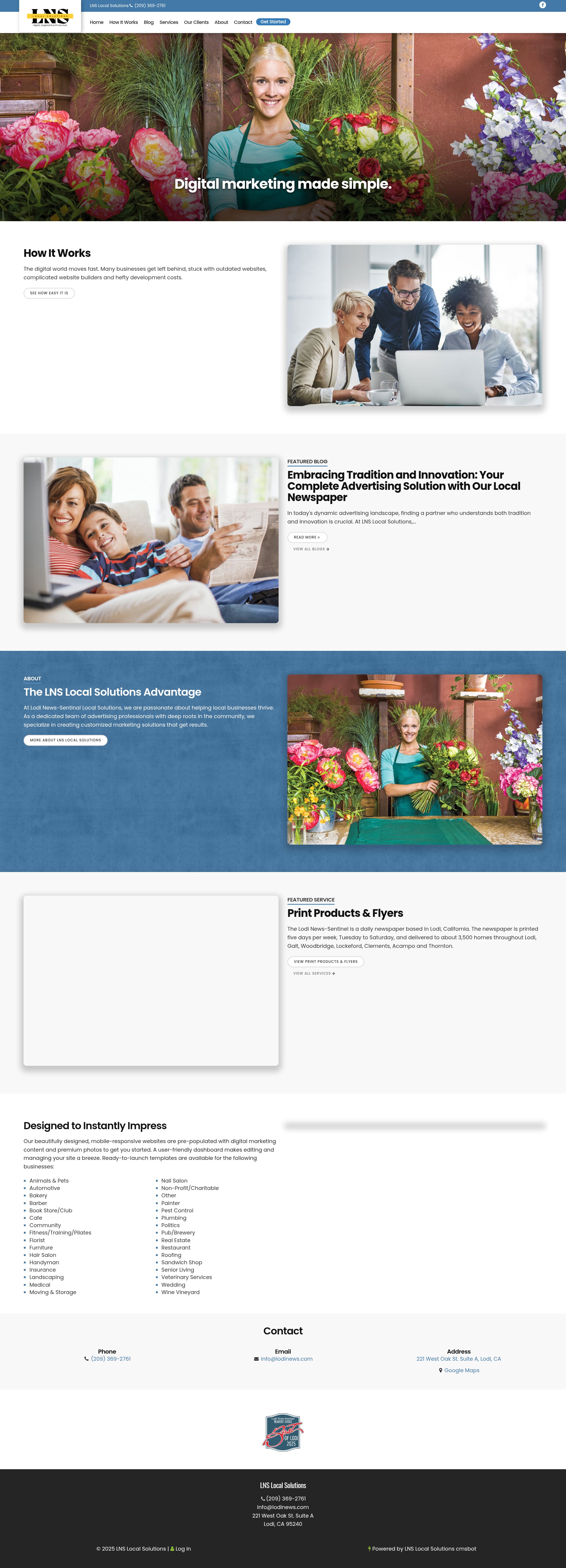 Landing Page