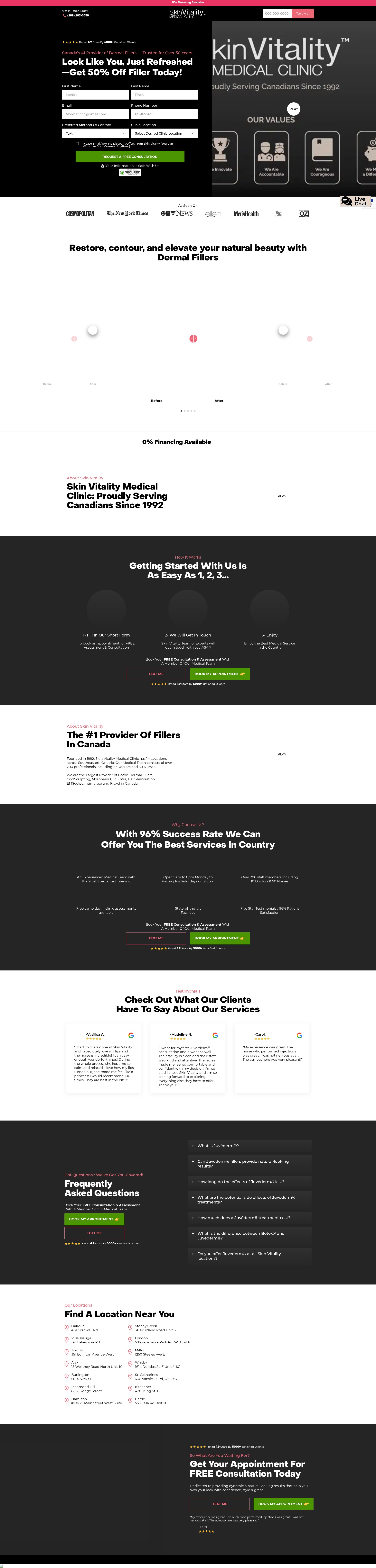 Landing Page