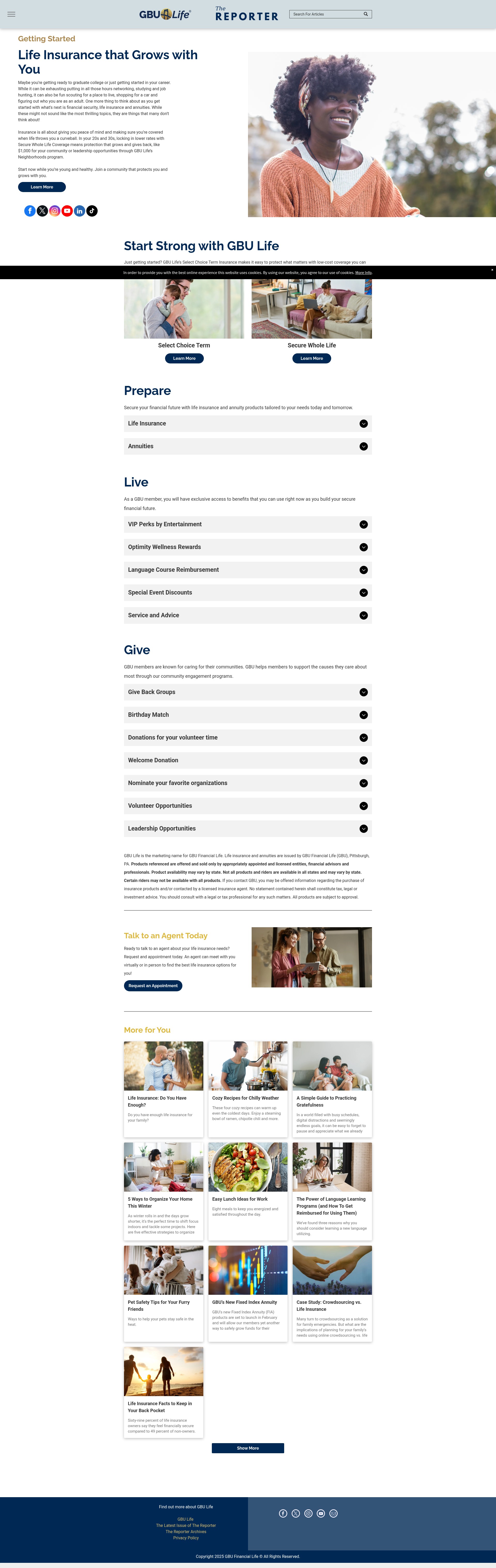 Landing Page