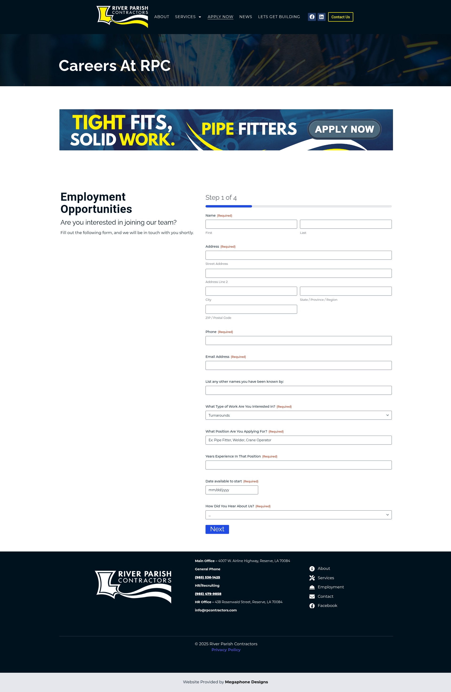 Landing Page