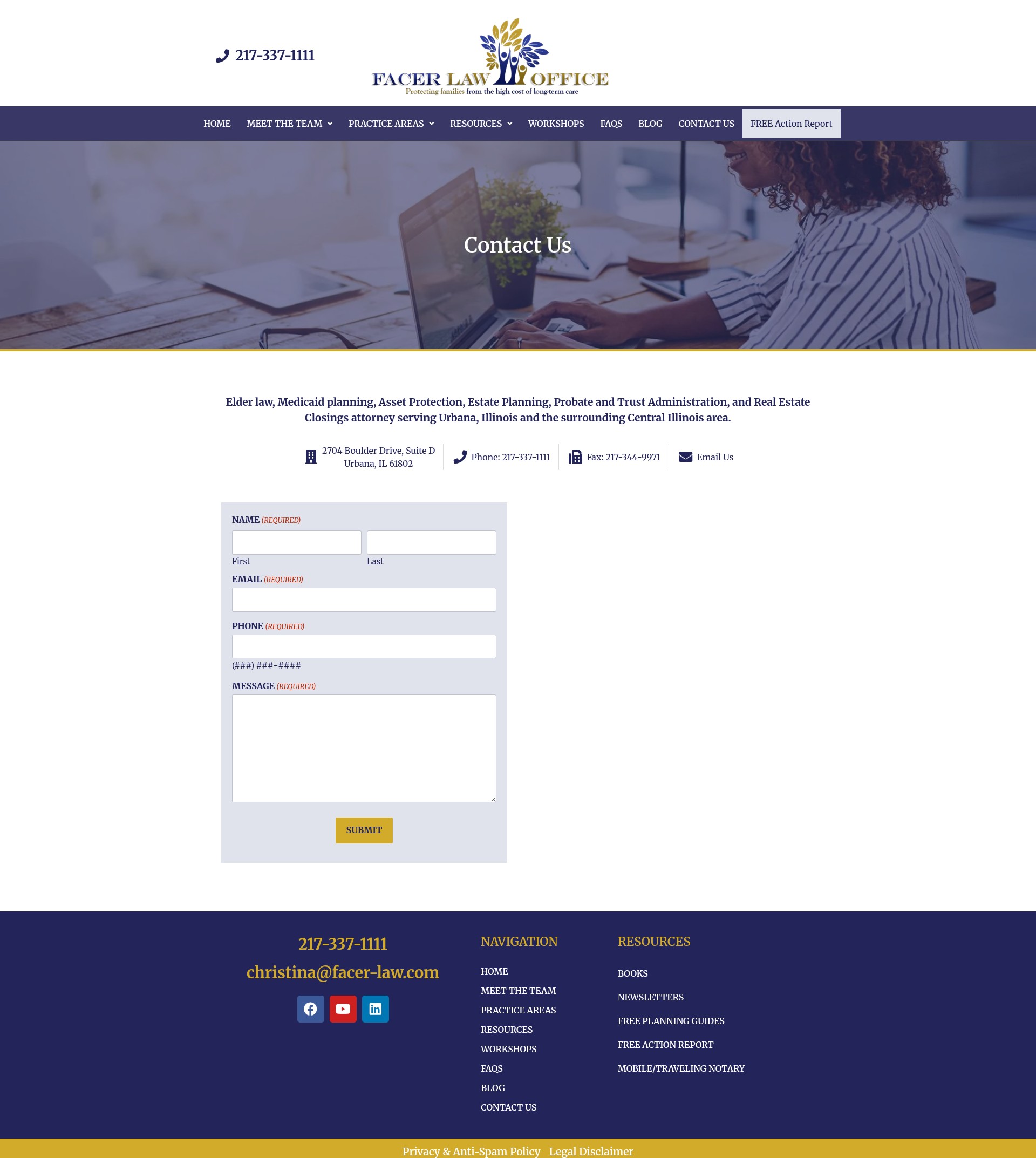 Landing Page
