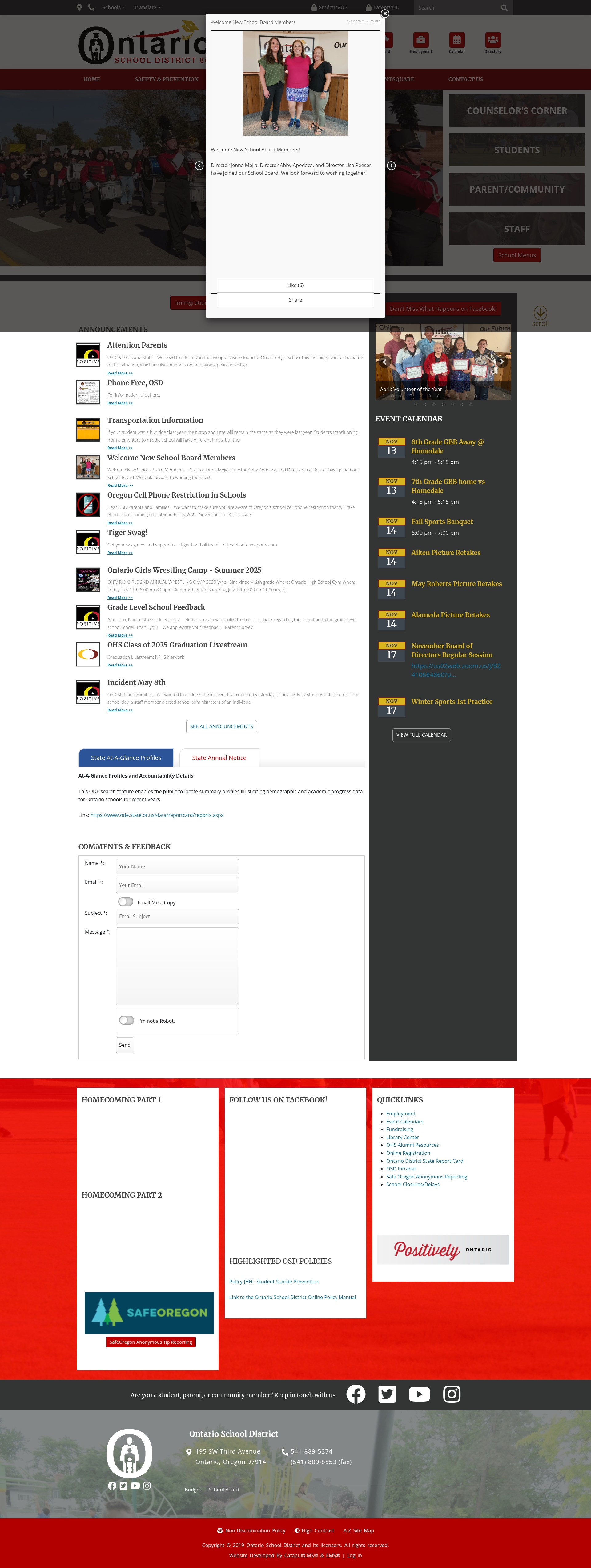 Landing Page