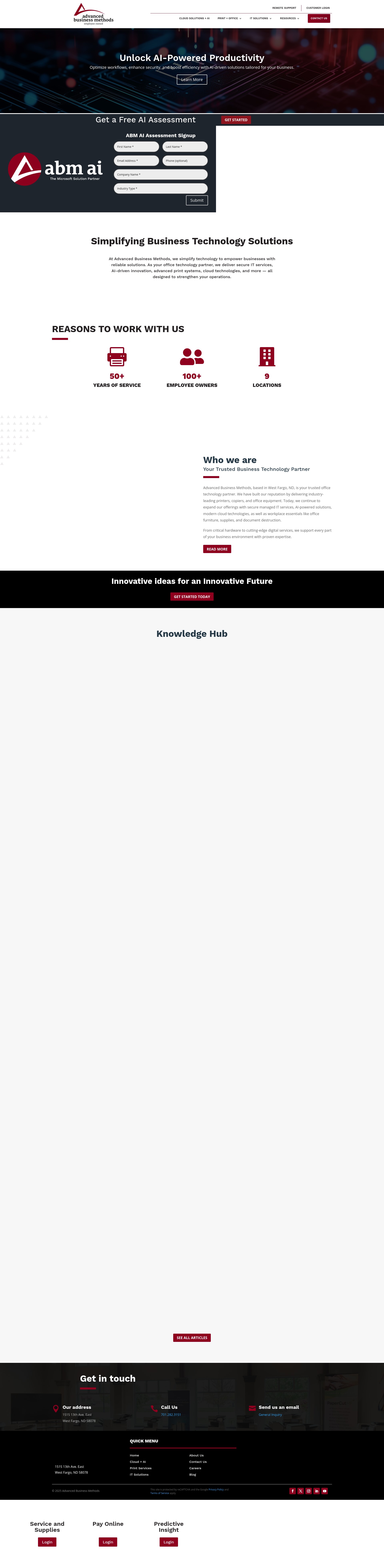 Landing Page