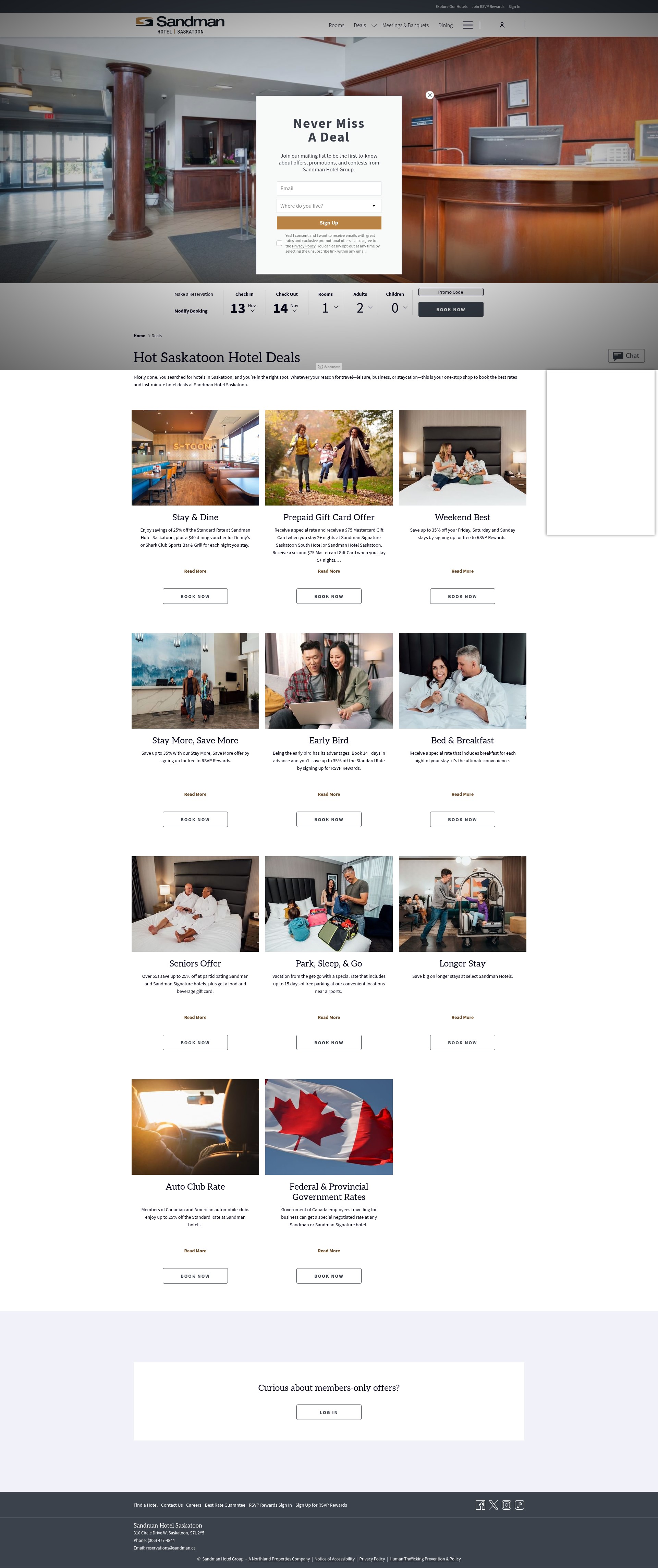 Landing Page