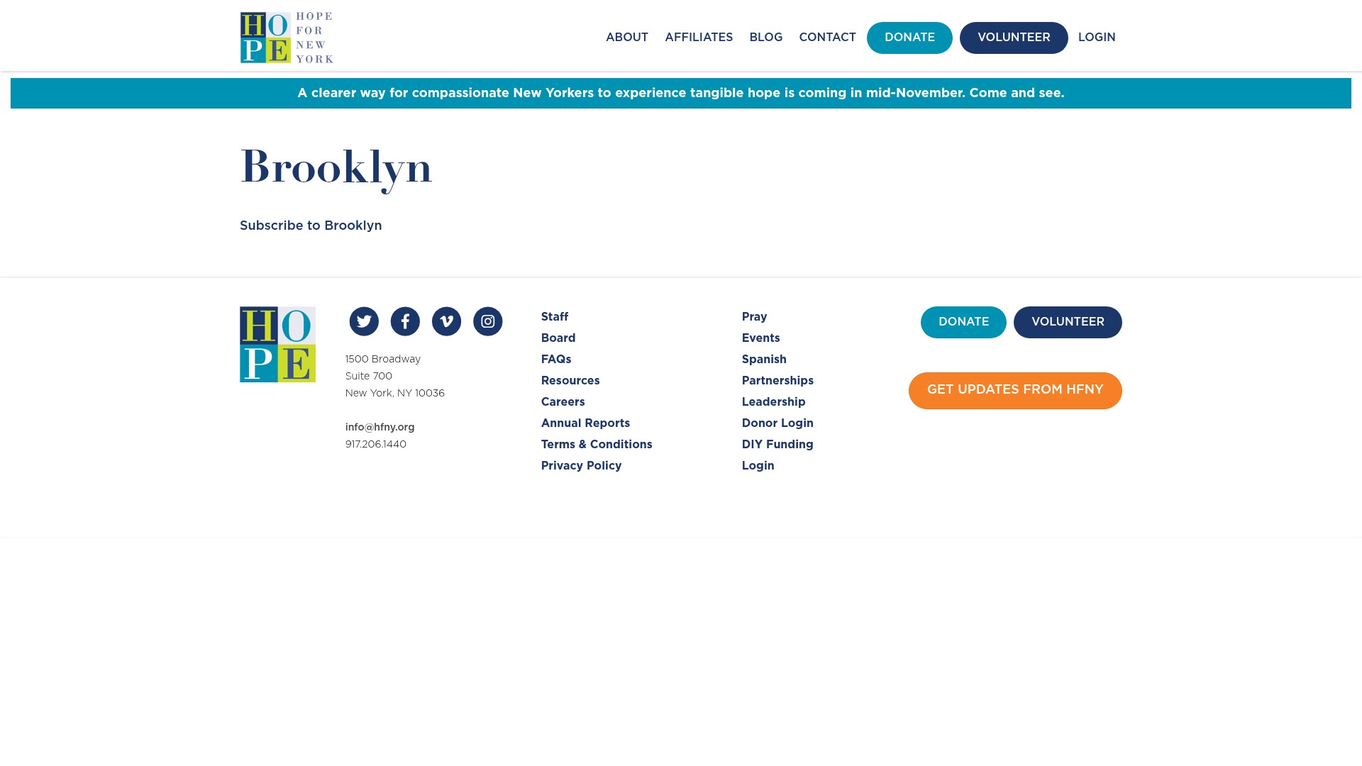 Landing Page