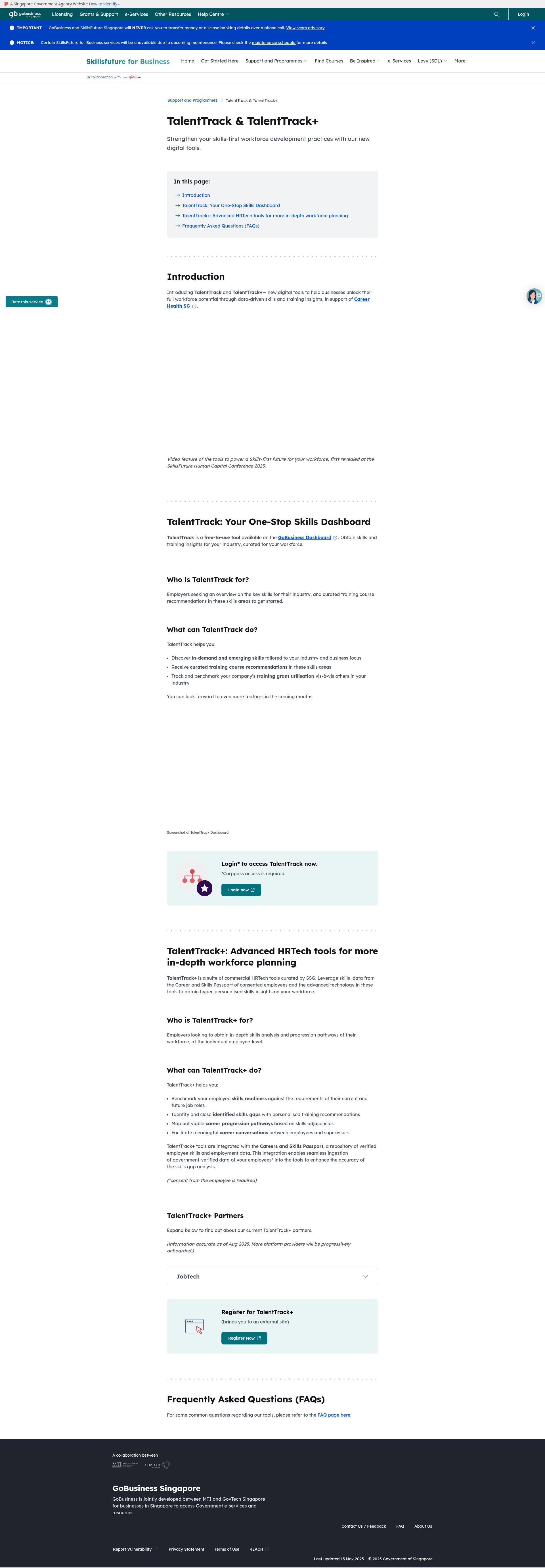 Landing Page