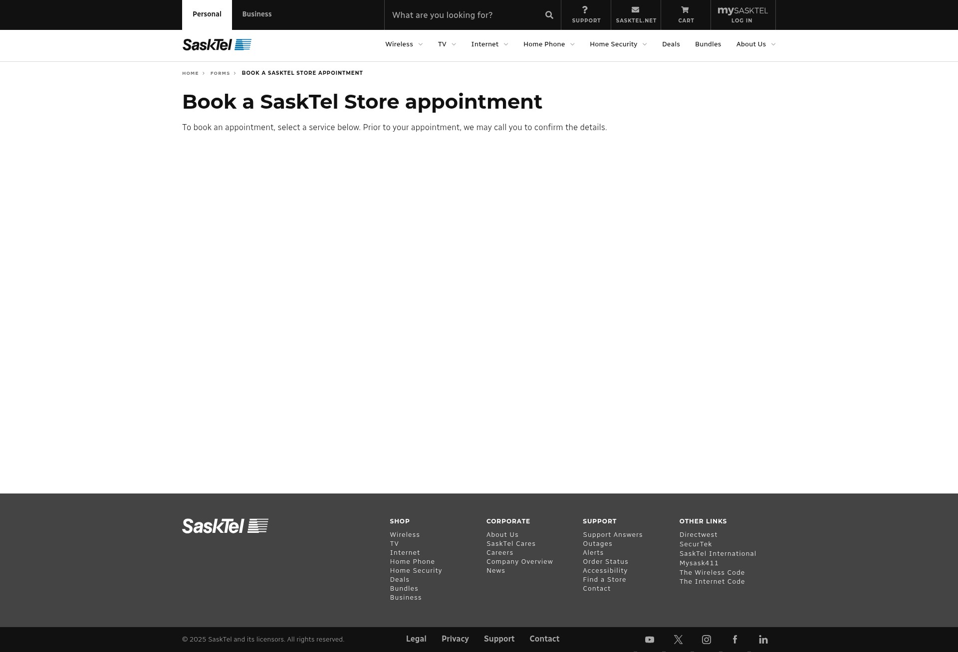 Landing Page