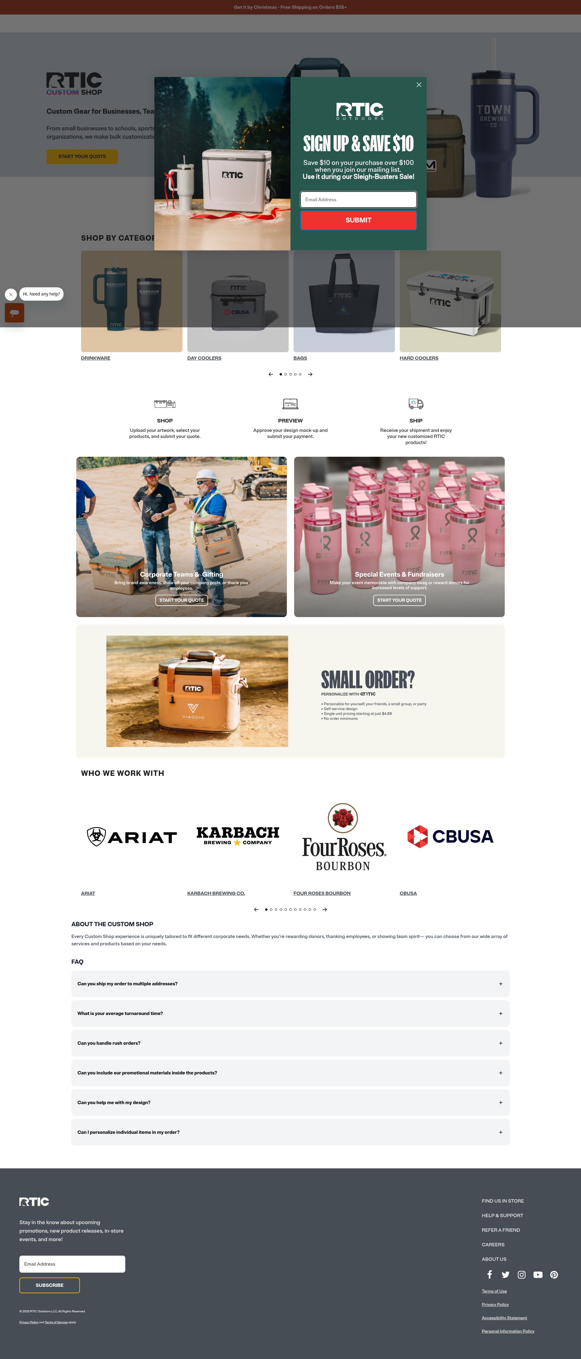 Landing Page