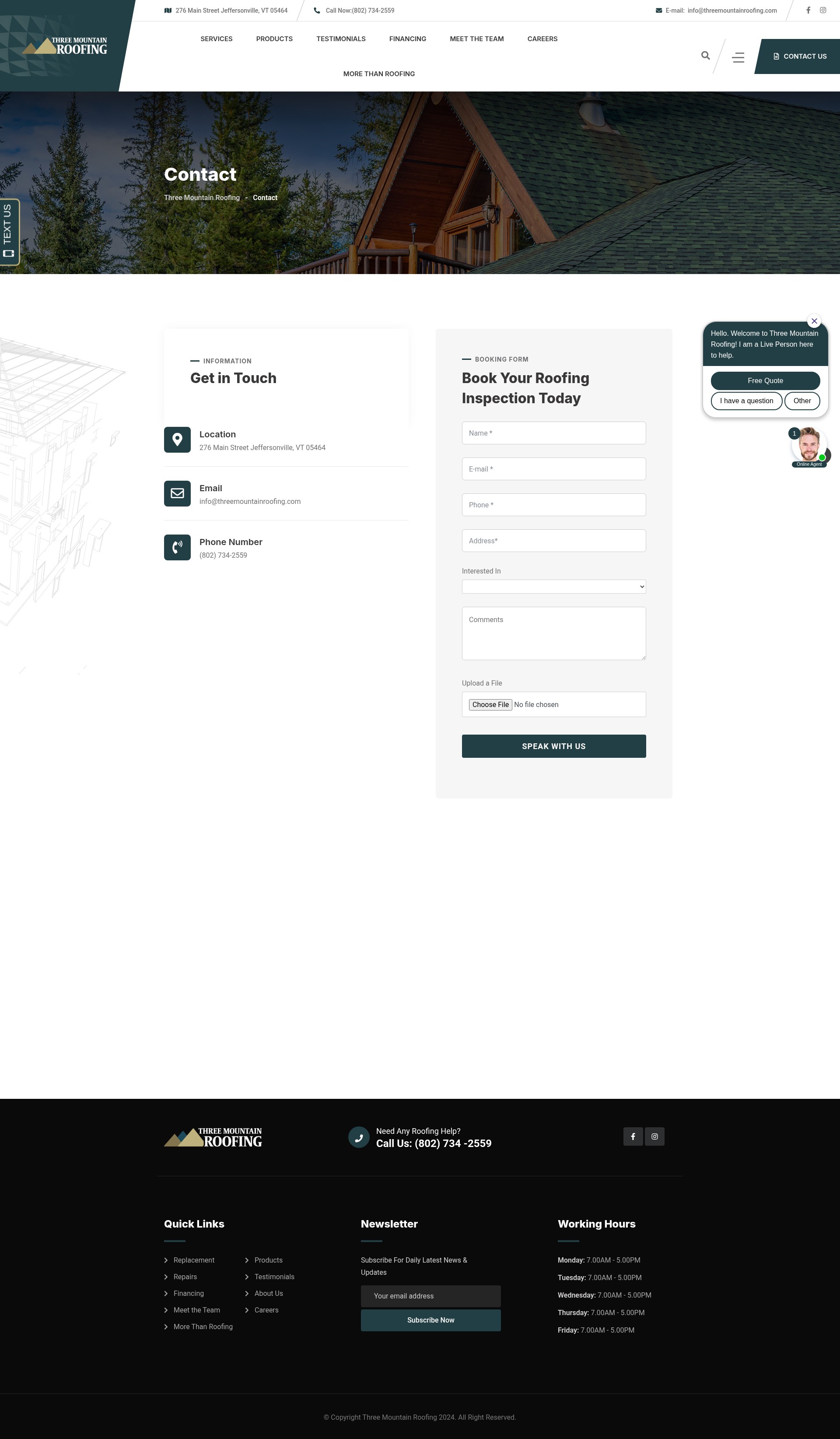 Landing Page