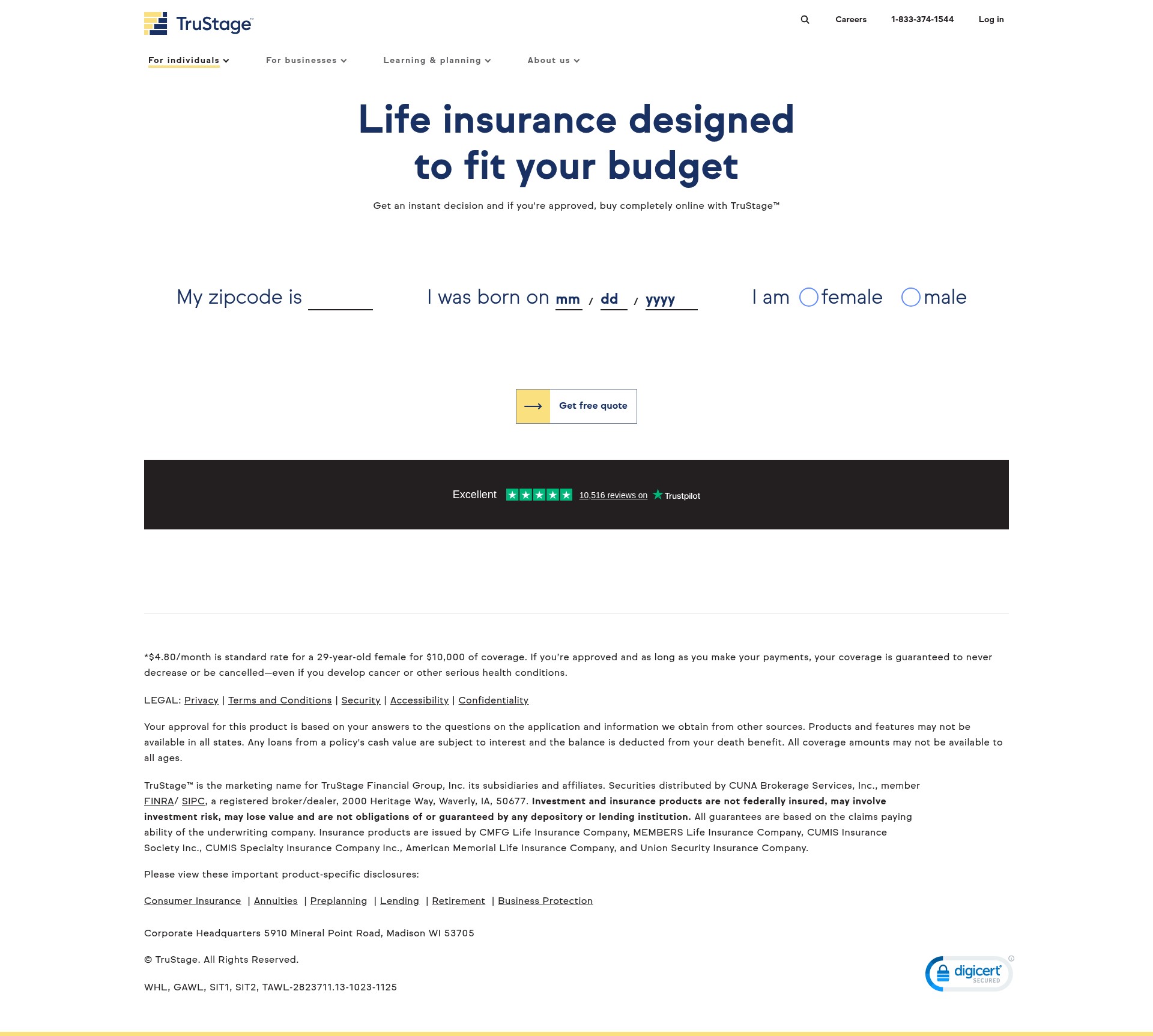 Landing Page