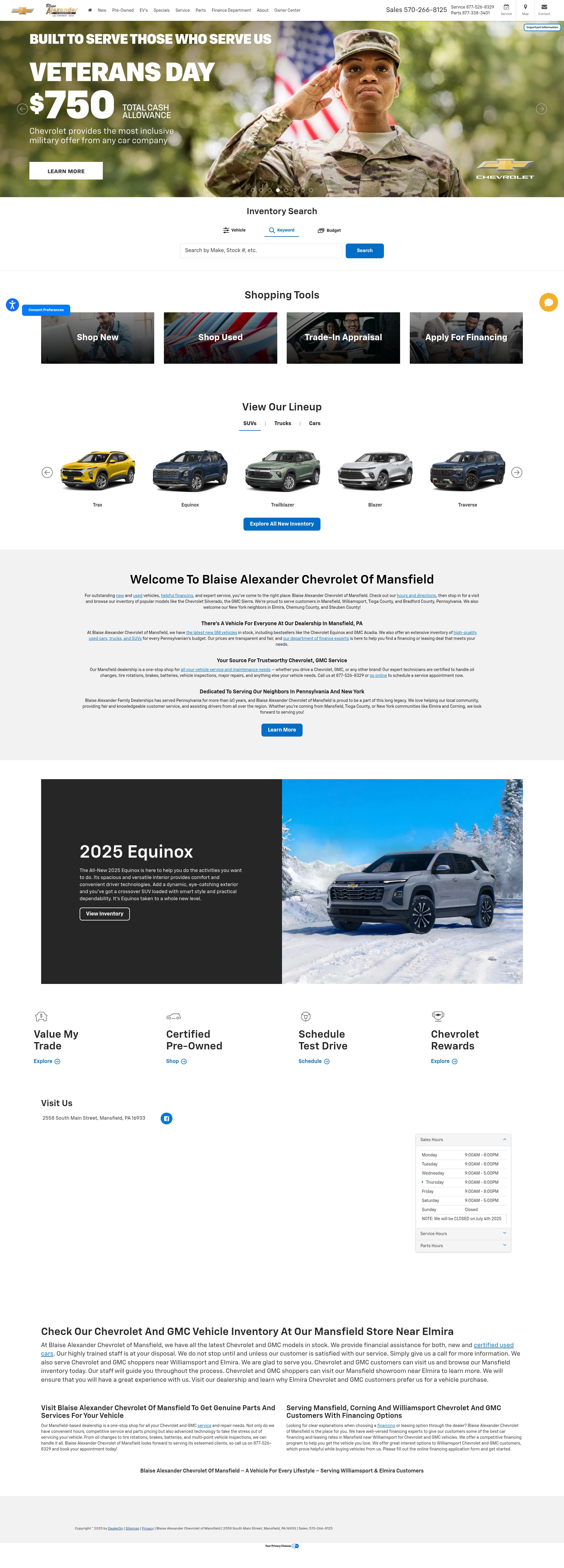 Landing Page