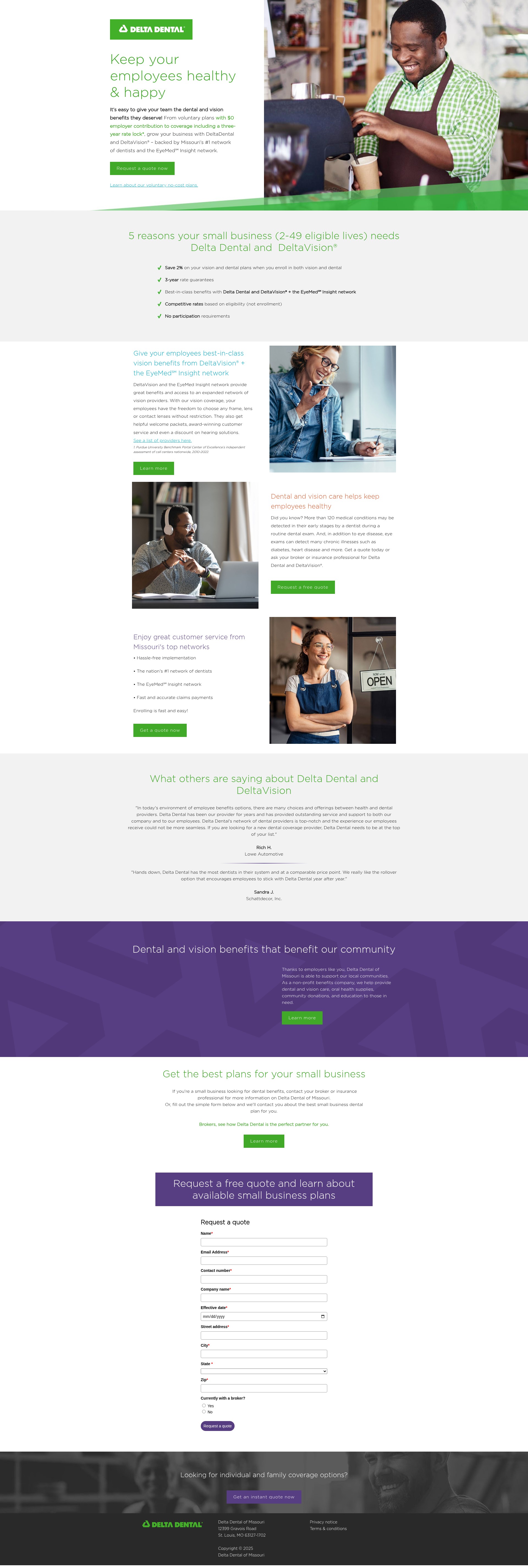 Landing Page