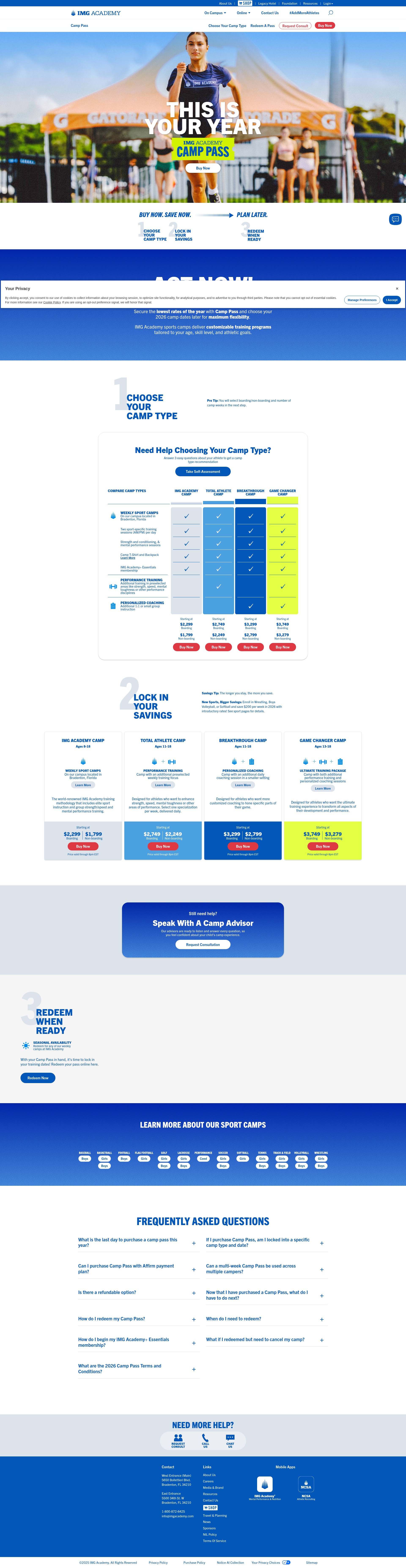 Landing Page
