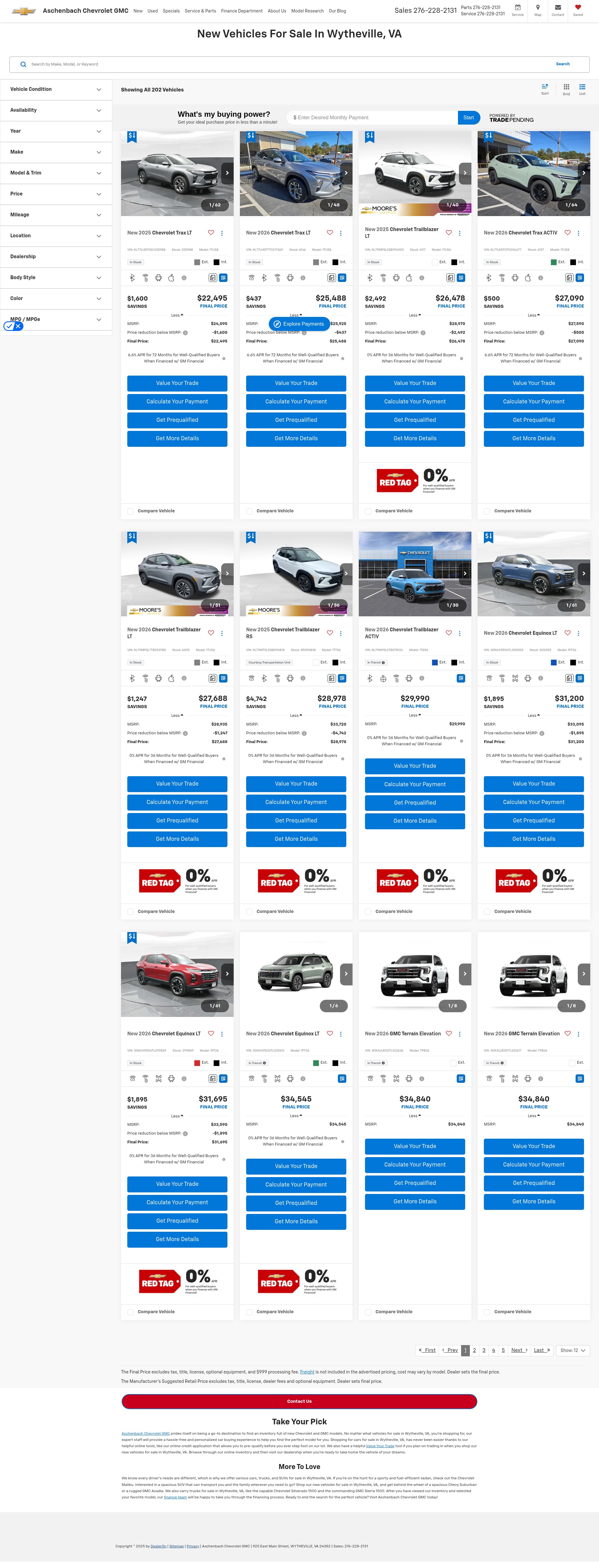 Landing Page