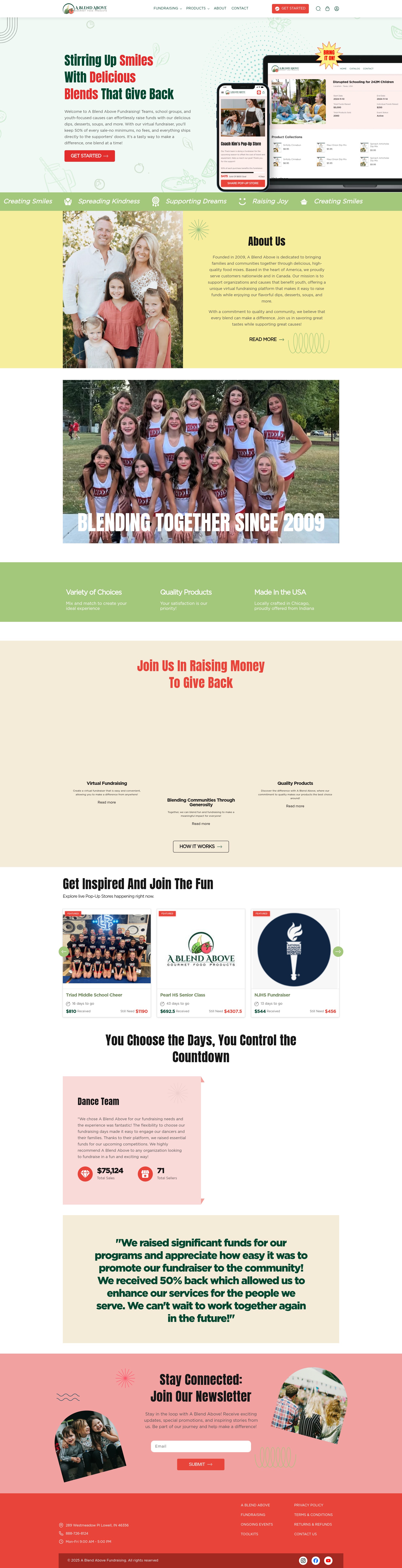 Landing Page